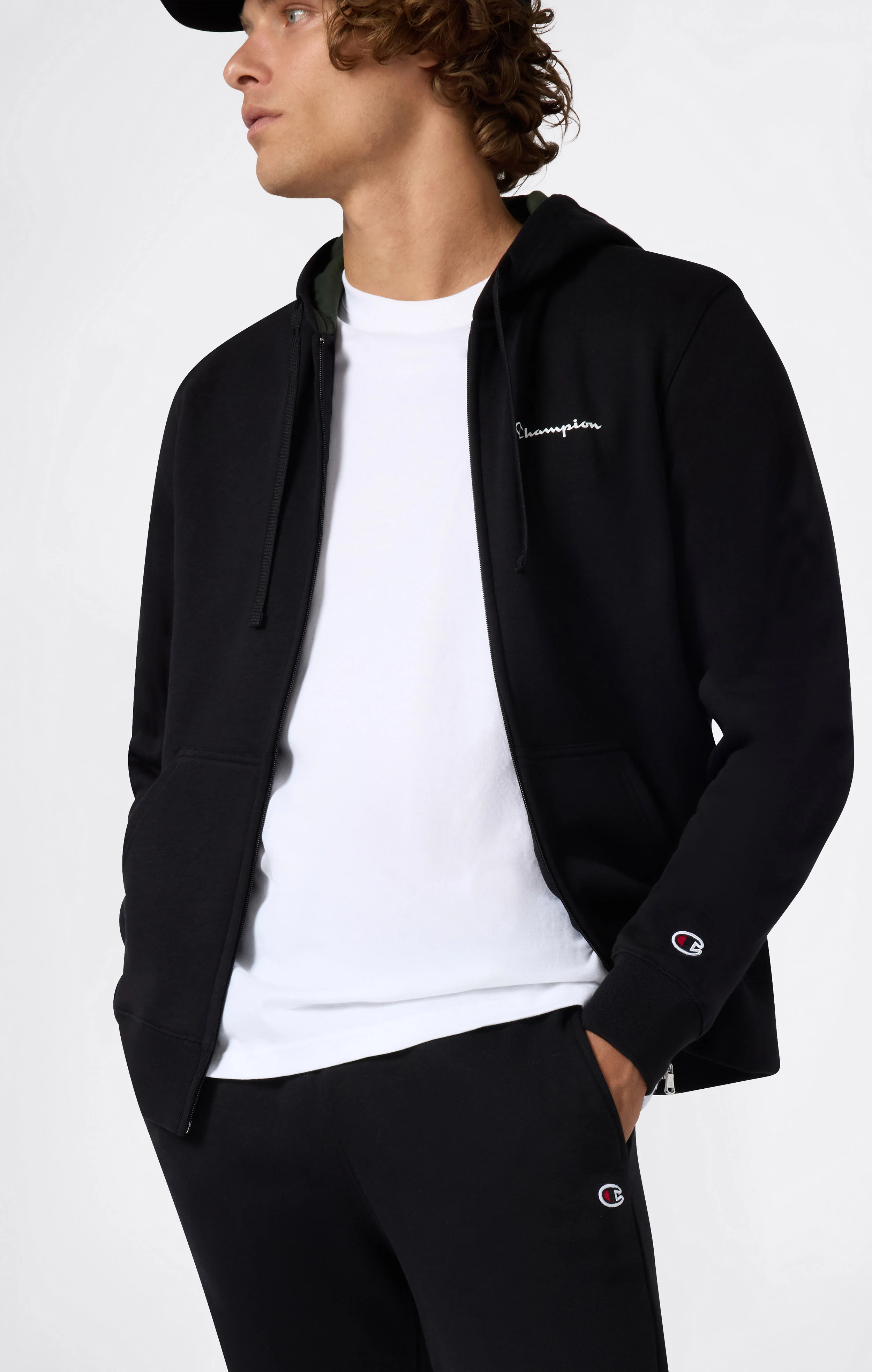 Men’s Fleece Hooded Full Zip Suit - Image 3