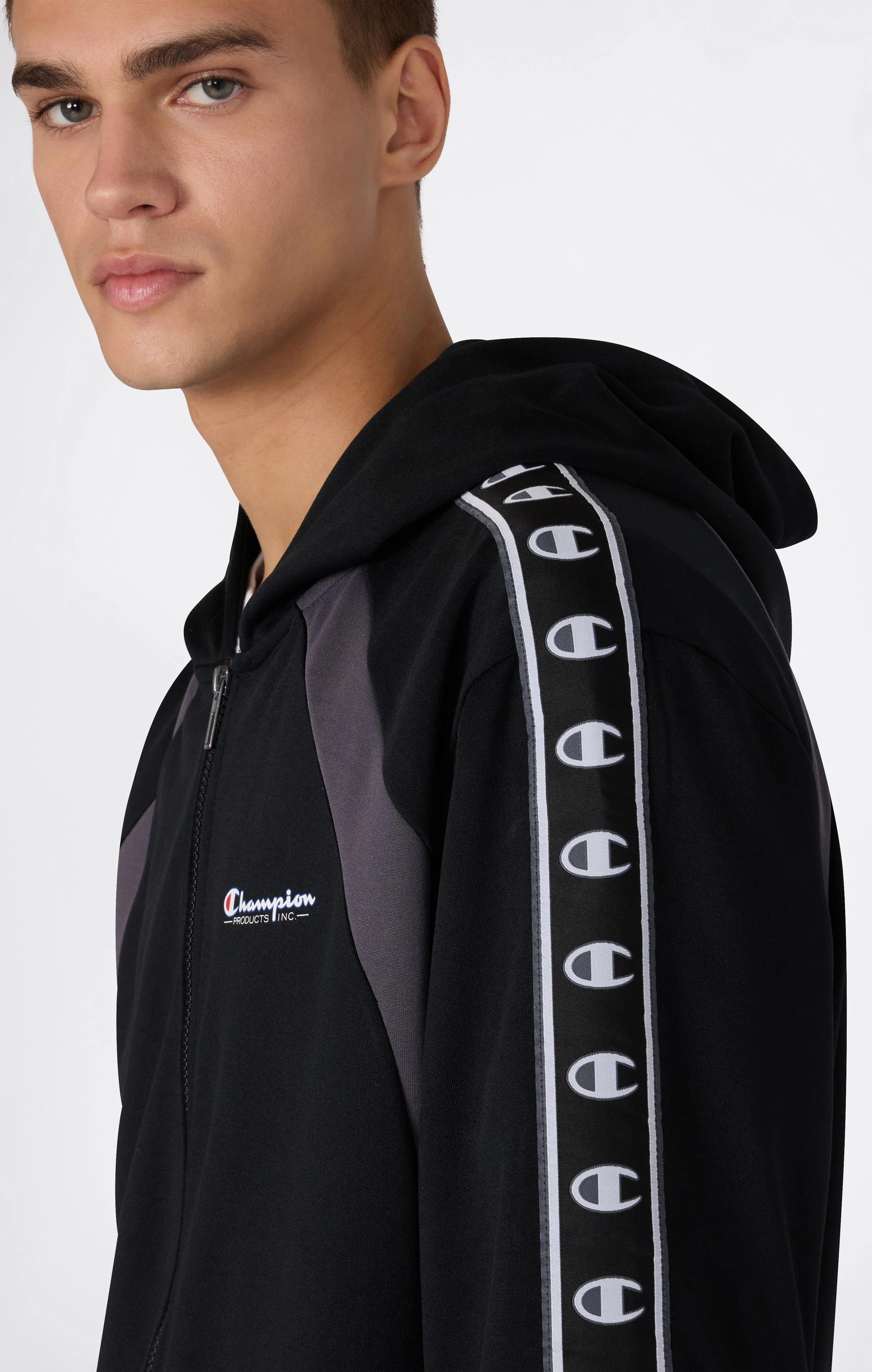 Men’s Fleece Hooded Full Zip Sweatshirt Sport Heritage - Image 4