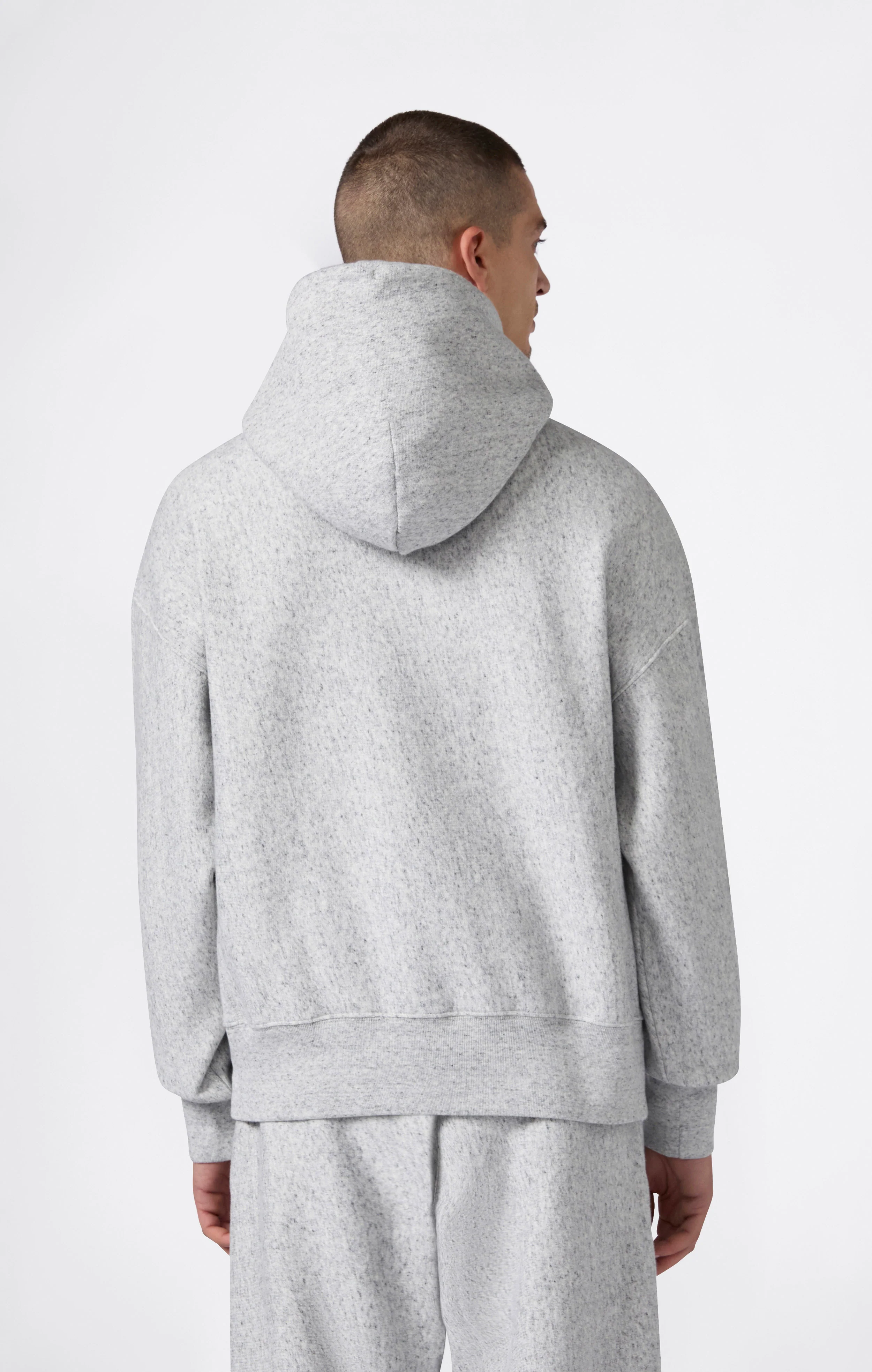 Men’s Fleece Hoodie Reverse Weave Index & Archives Lighthouse - Image 5
