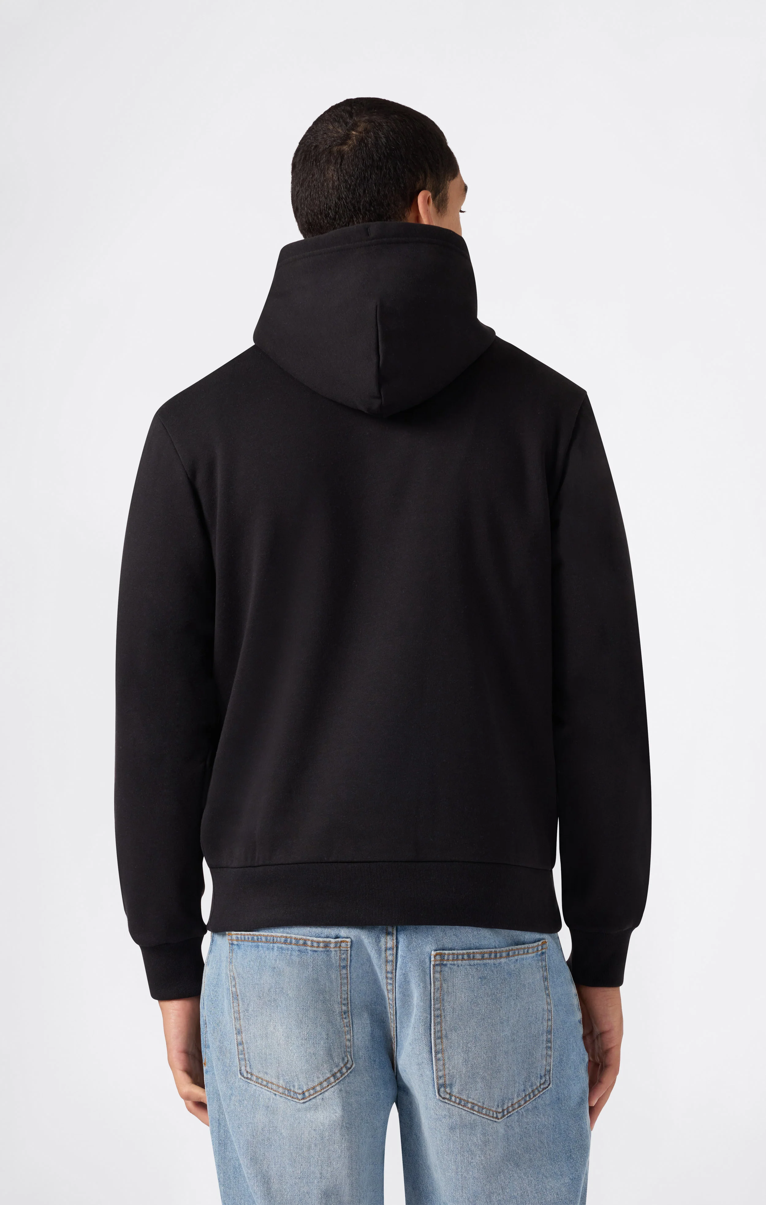 Men’s Fleece Hoodie Script Logo - Image 4