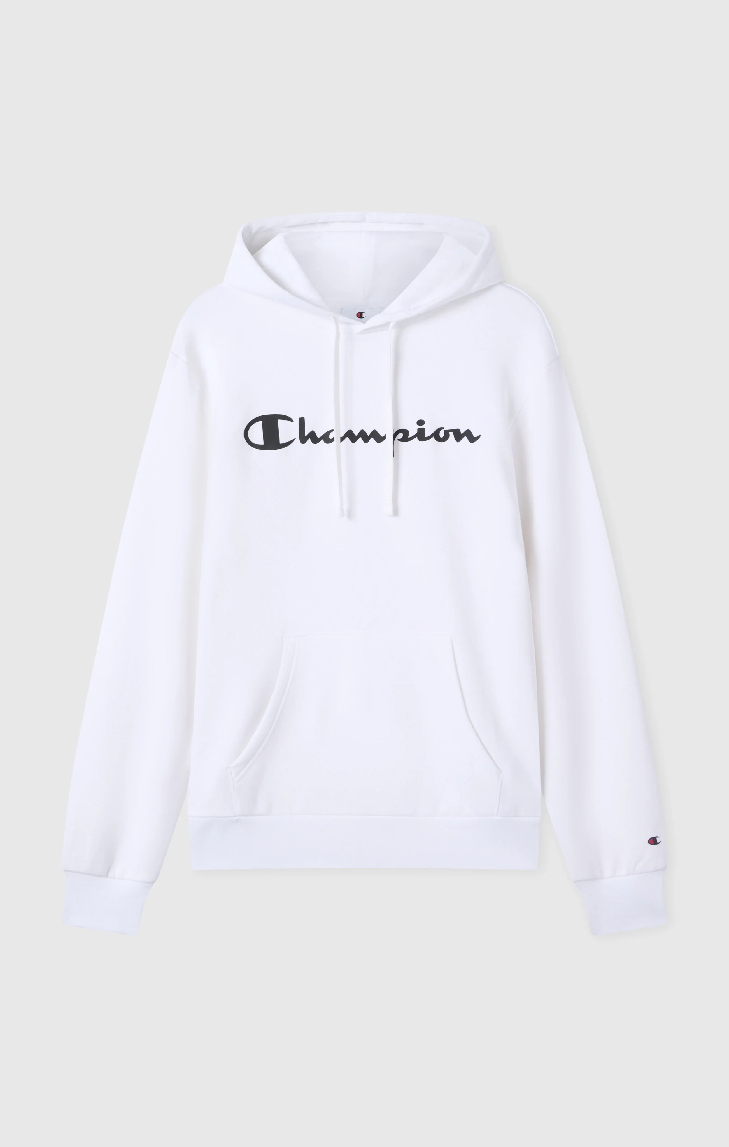 Men’s Fleece Hoodie Script Logo - Image 5