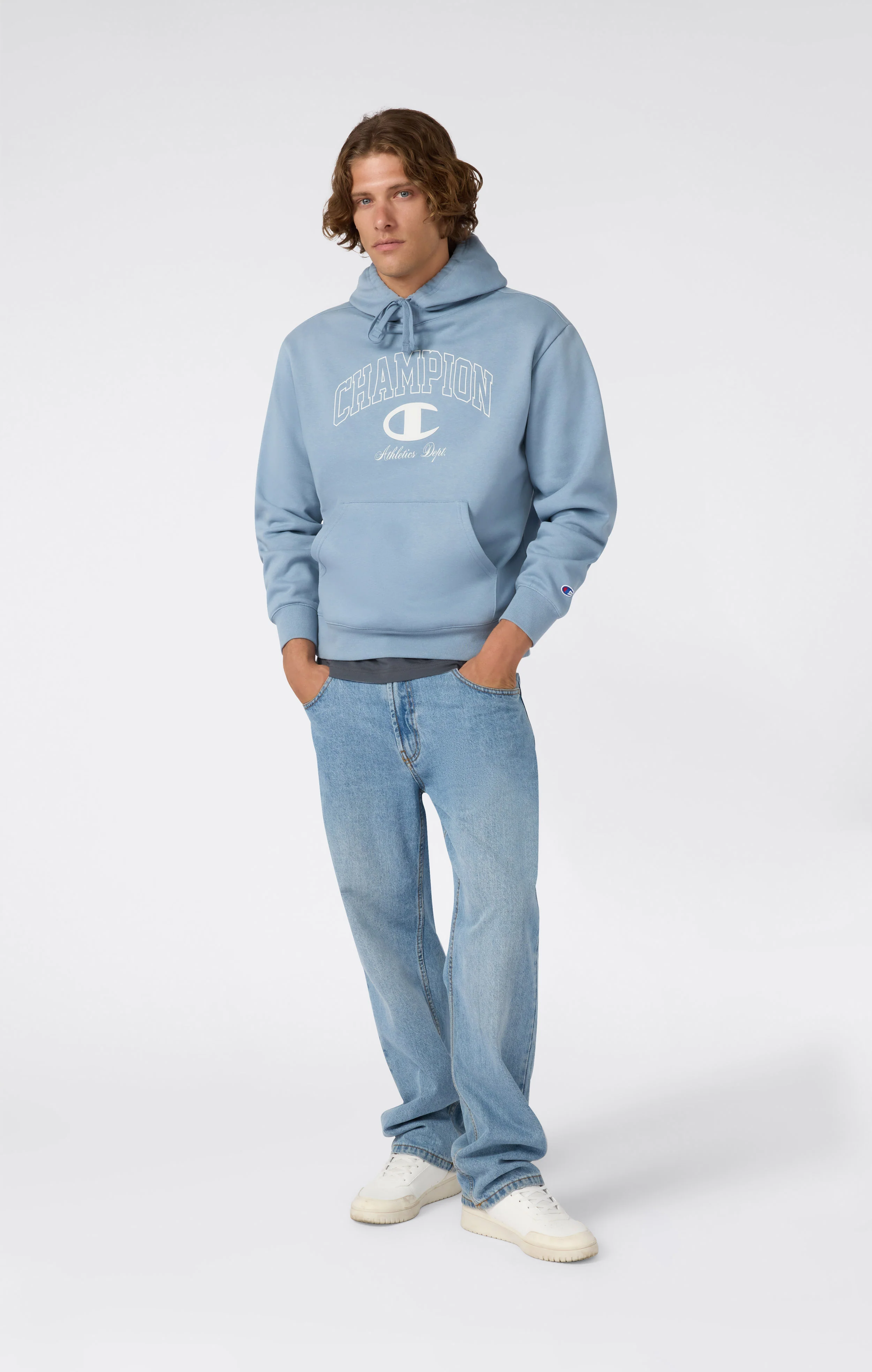 Men’s Fleece Hoodie Street Varsity - Image 2