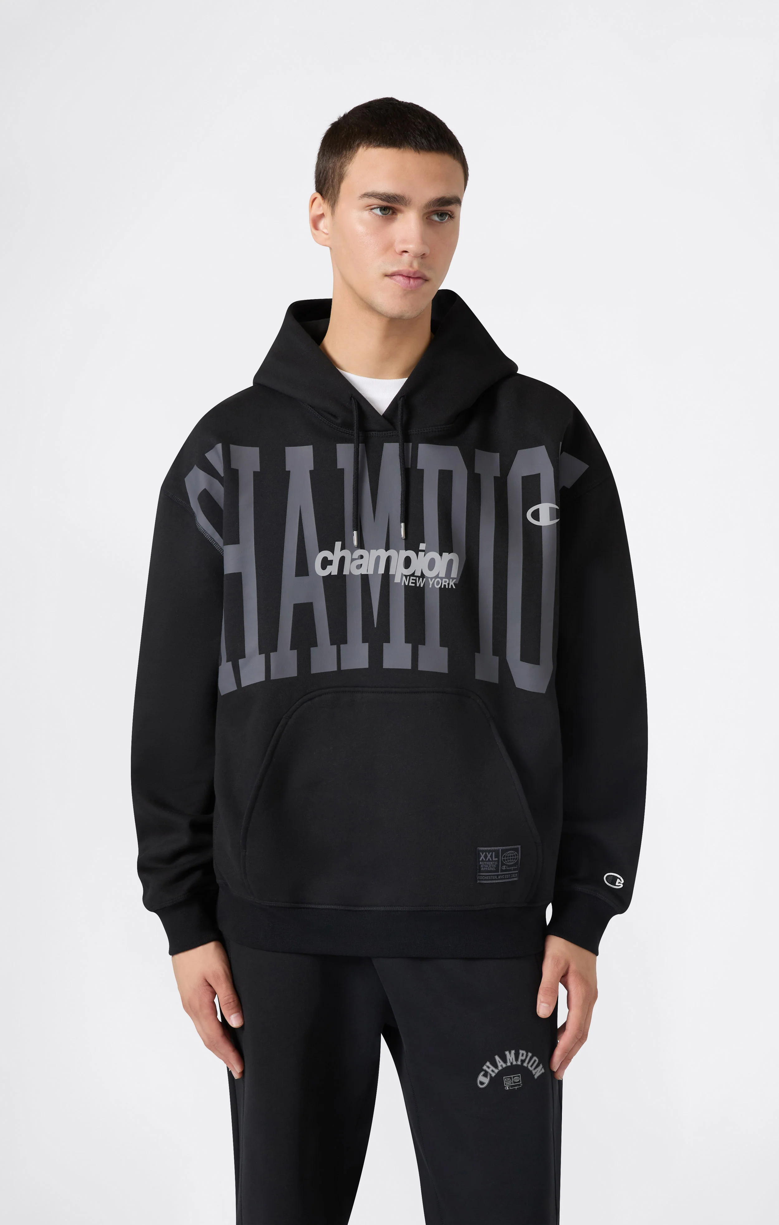 Men's Fleece Hoodie Urban Contemporary