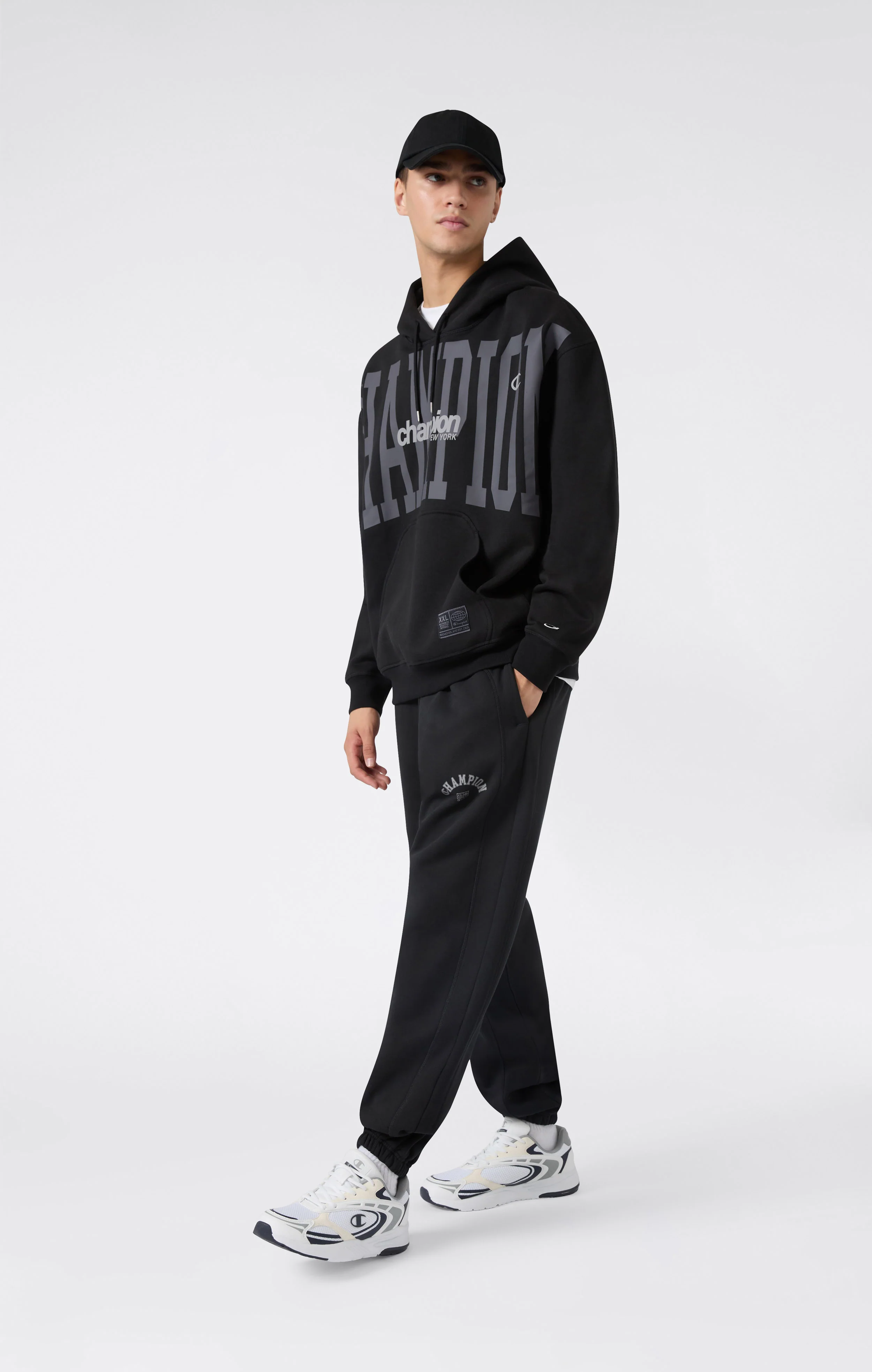 Men's Fleece Hoodie Urban Contemporary - Image 2