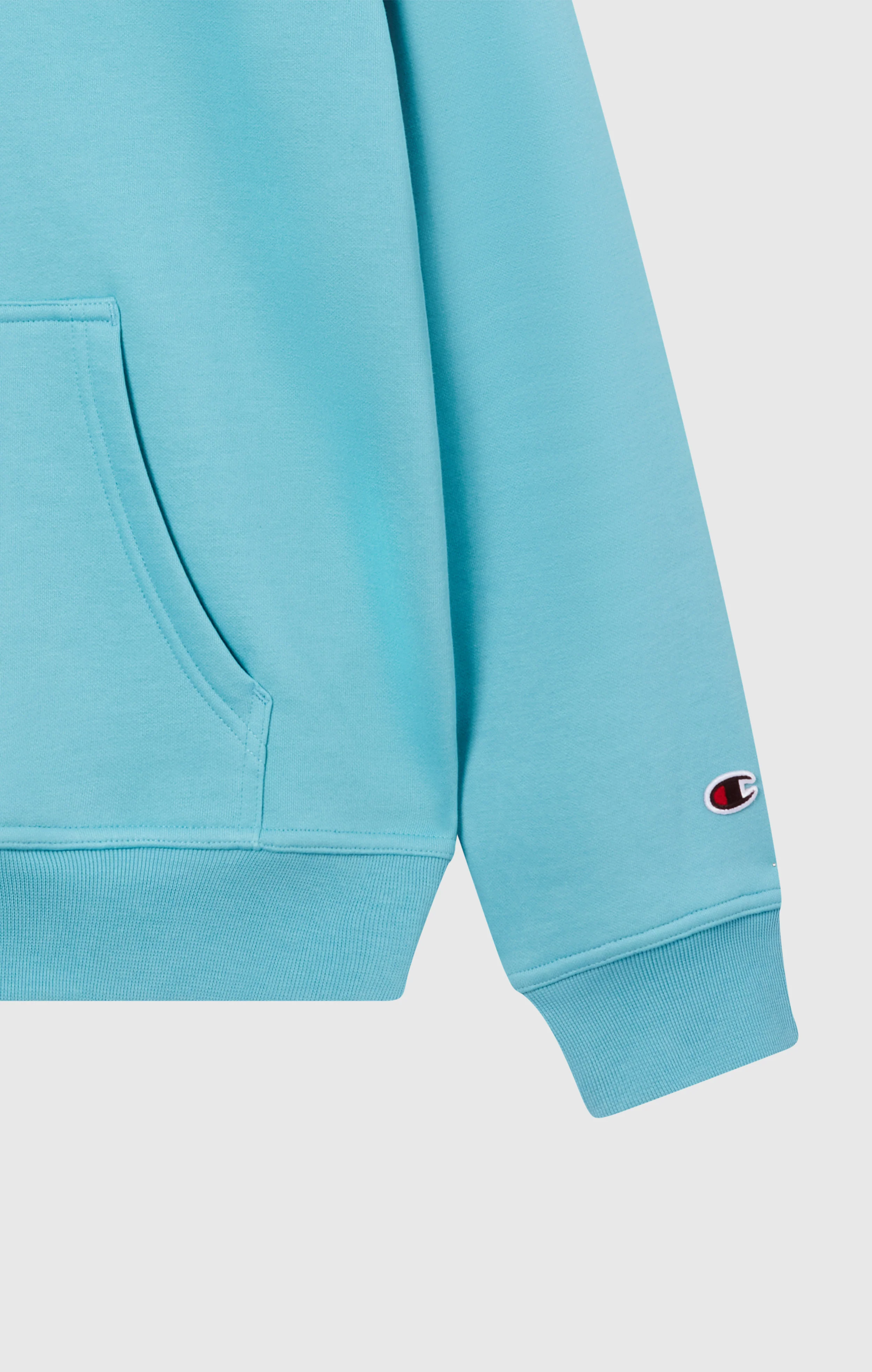 Men’s Fleece Hoodie with Small Embroidered Logo Icons - Image 6