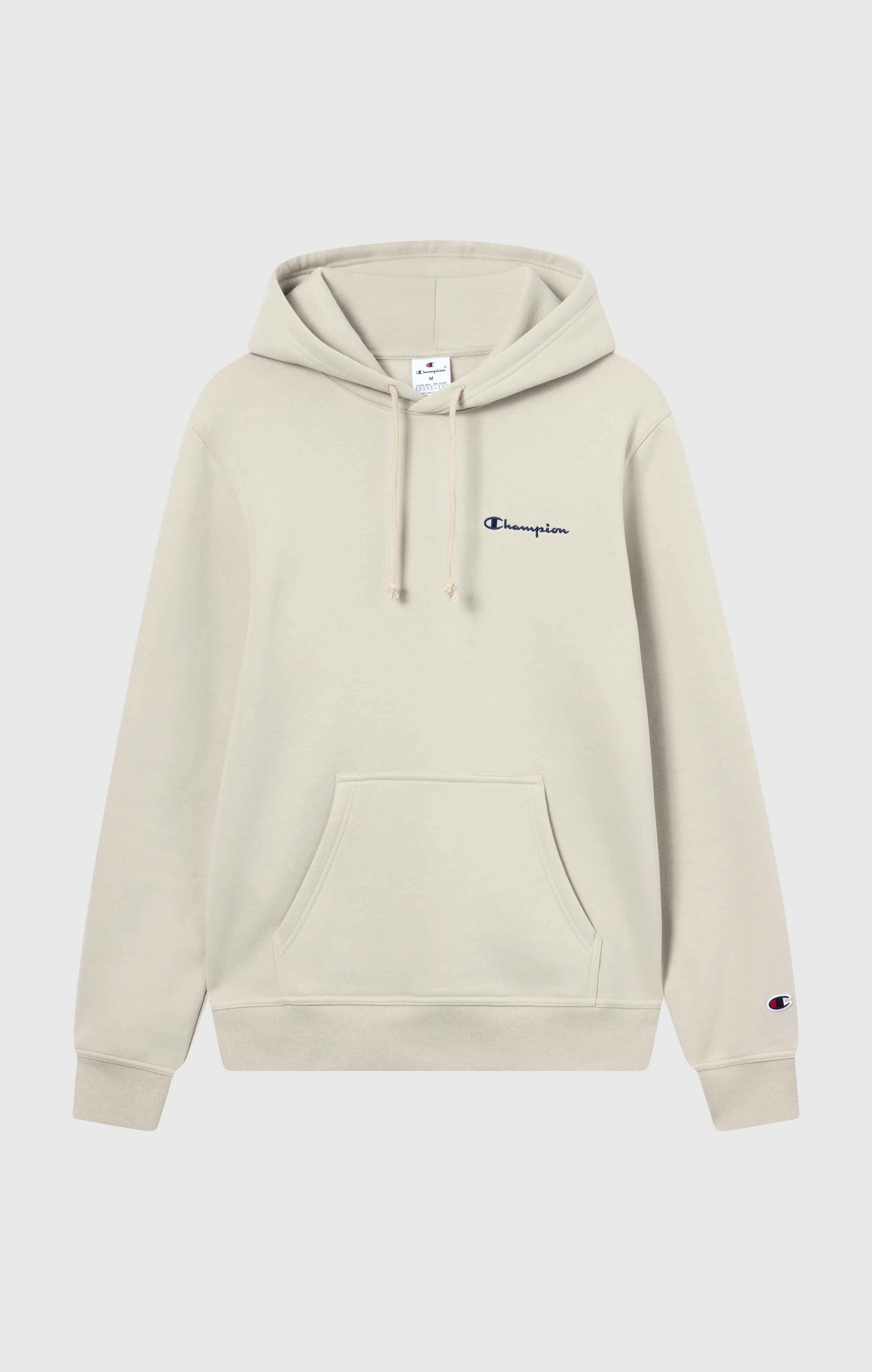 Men’s Fleece Hoodie with Small Embroidered Logo Icons - Image 5