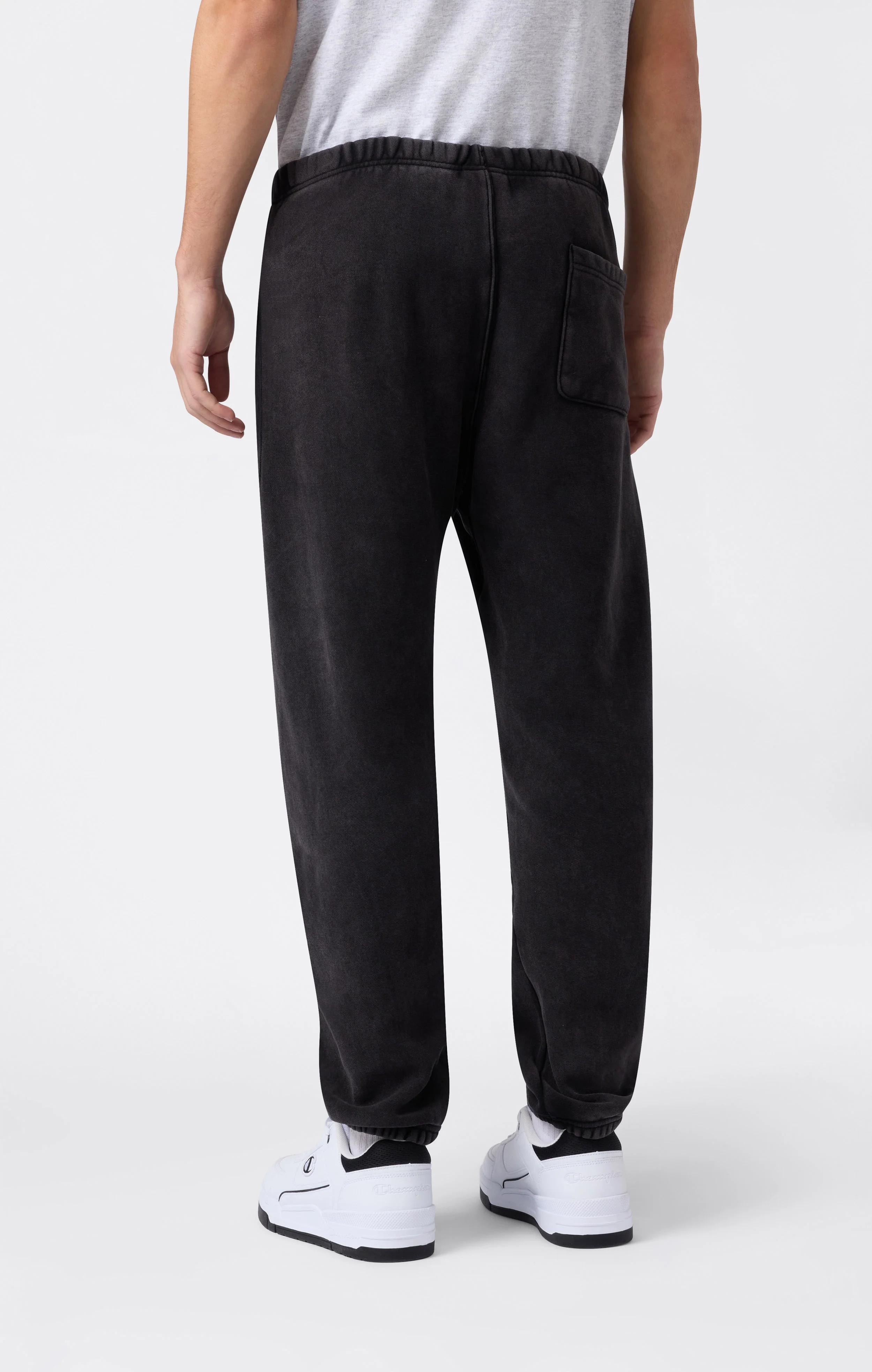 Men’s Fleece Jogger Pants with Elastic Cuffs and Brushed Interior Reverse Weave - Image 3