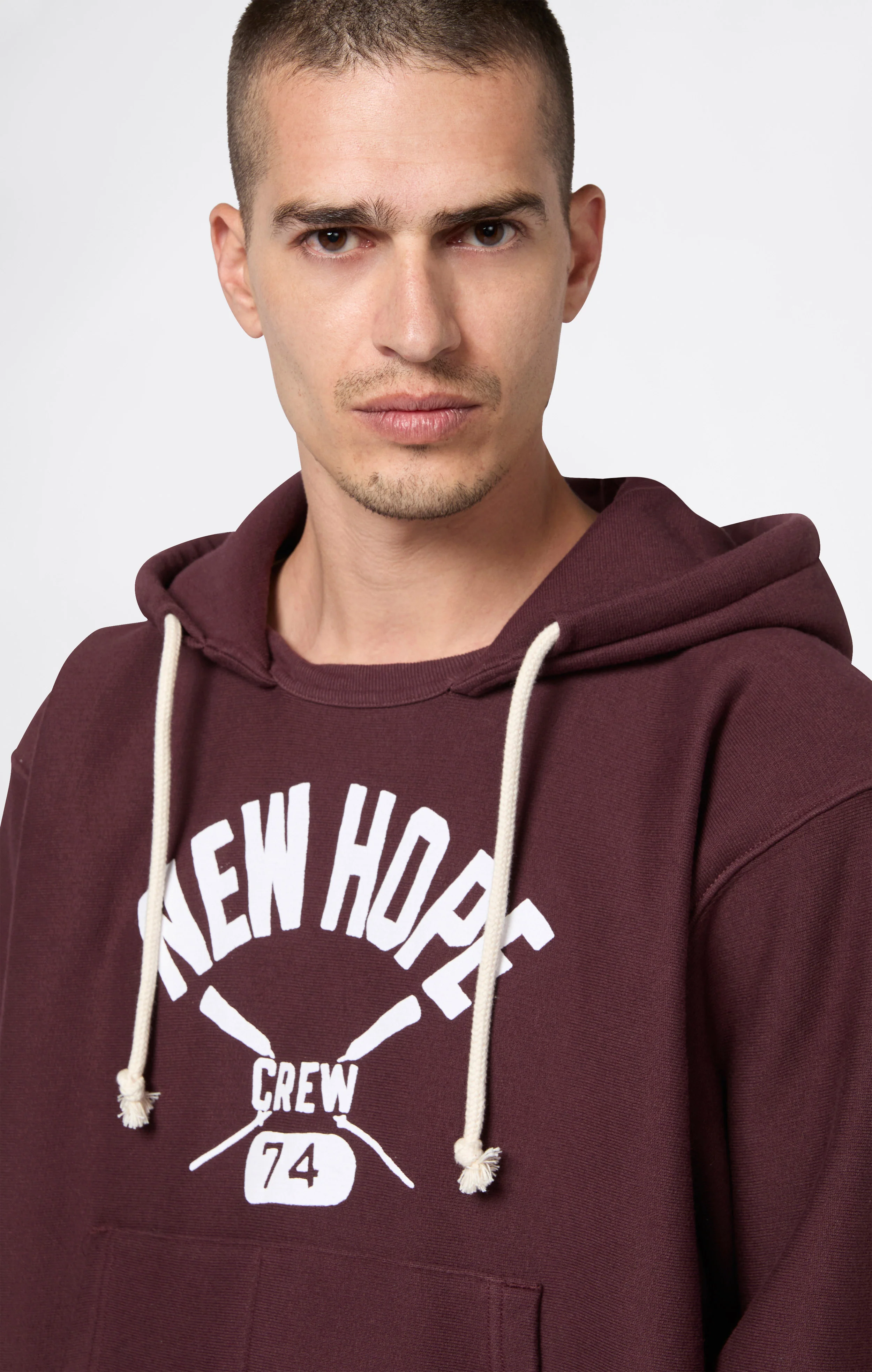 Men’s Fleece Reverse Weave Hoodie Index & Archives Lighthouse - Image 3
