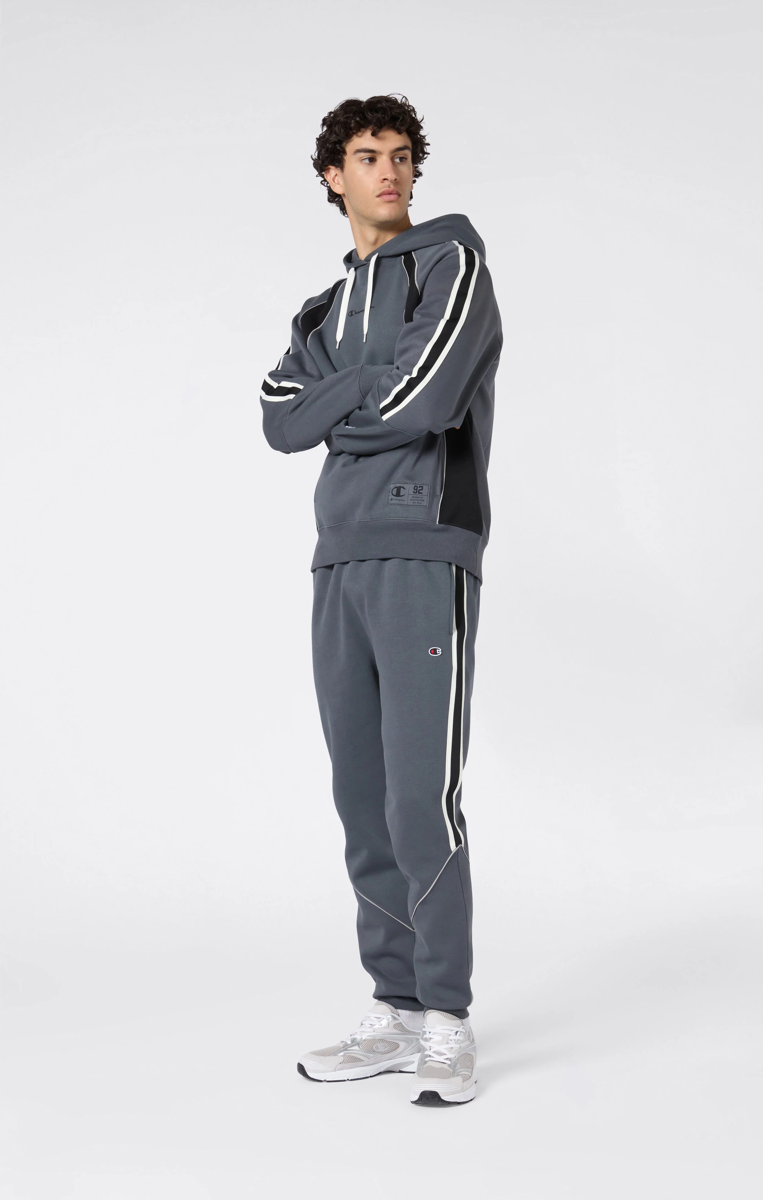 Men’s Fleece Rib Cuff Jogger Pants Urban Sport - Image 2