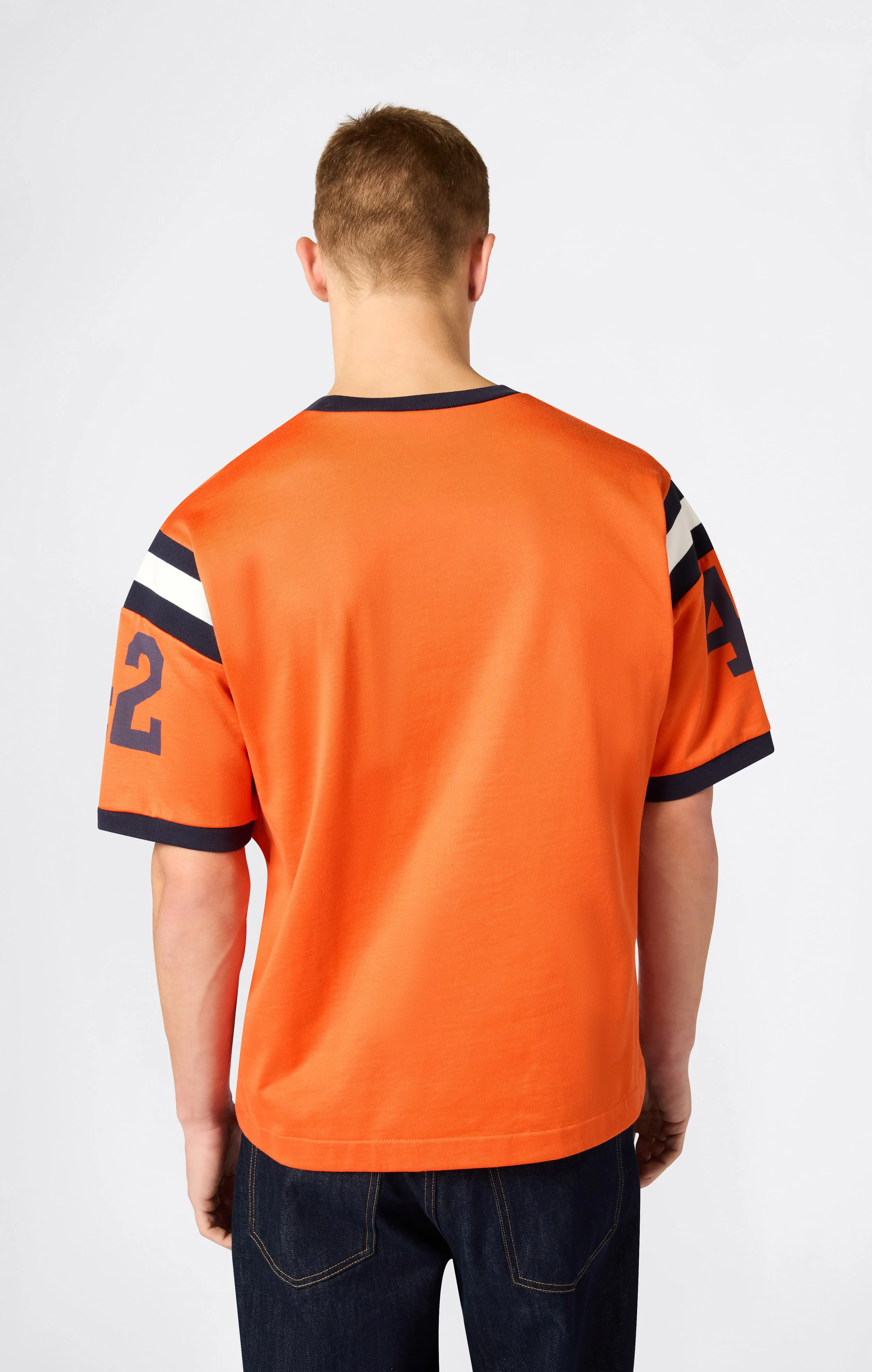 Men’s Football-Inspired Ringer T-Shirt Time Capsule - Image 3
