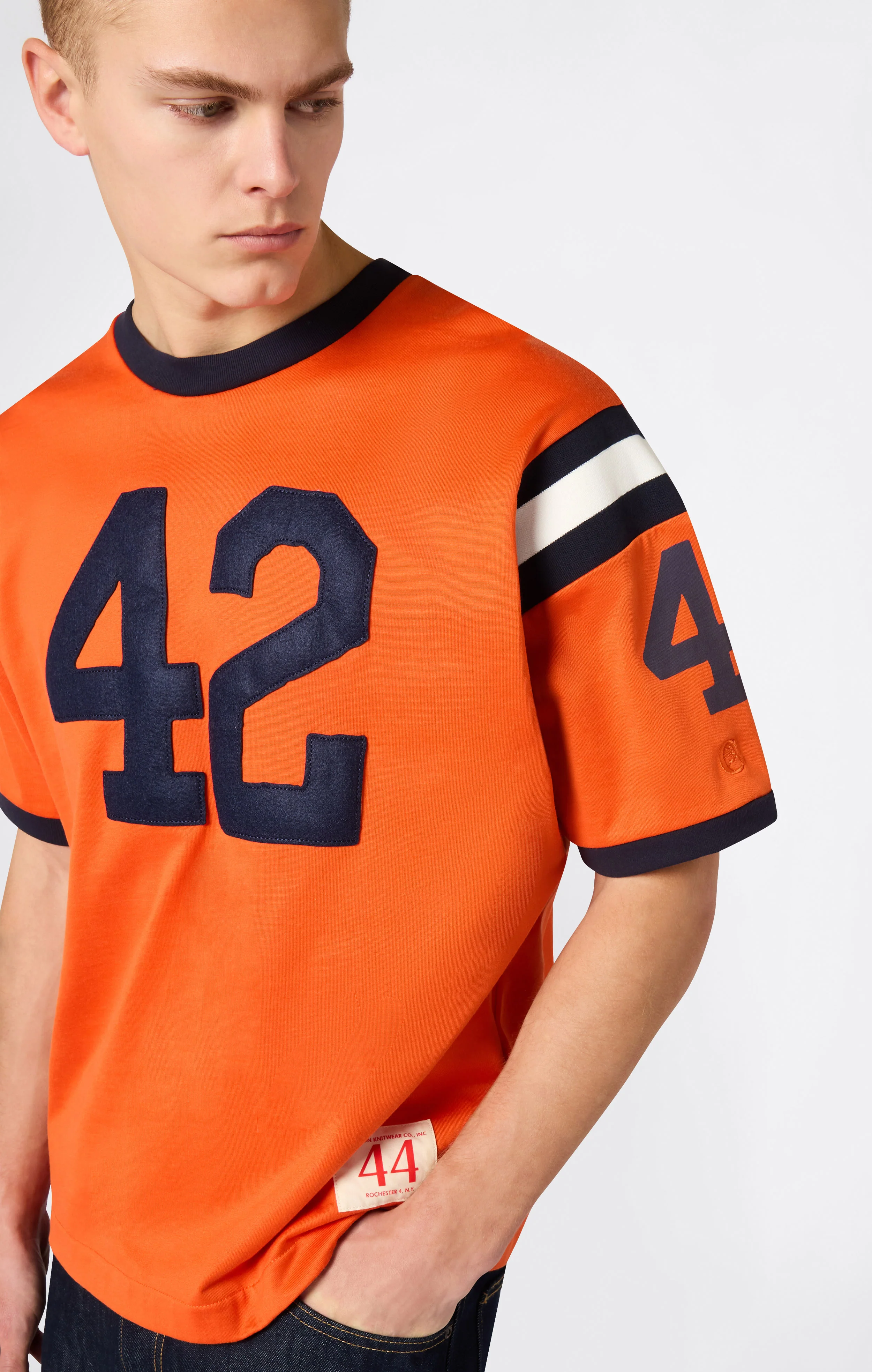 Men’s Football-Inspired Ringer T-Shirt Time Capsule - Image 4