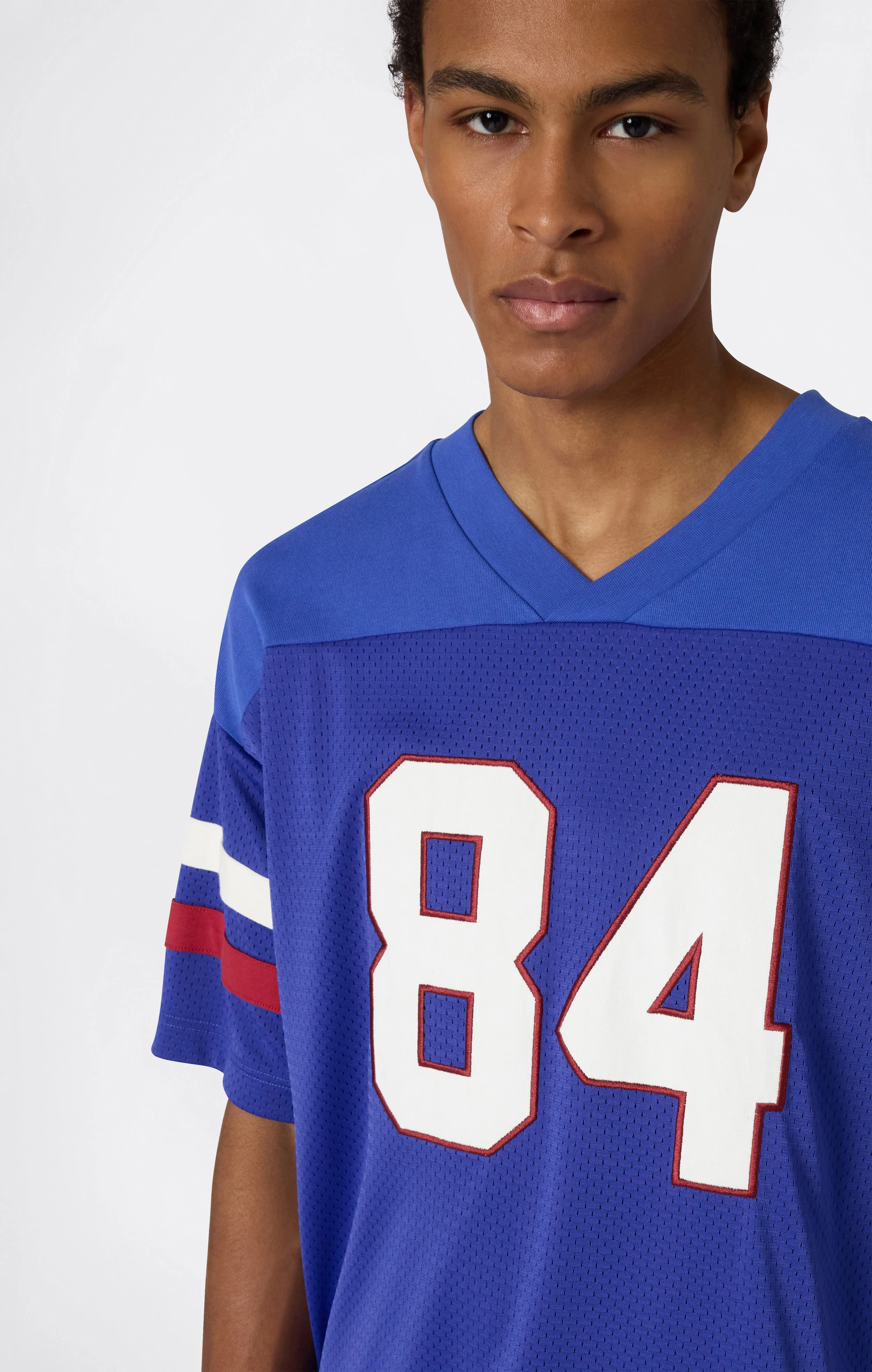 Men’s Football-Inspired V-Neck T-Shirt Time Capsule - Image 2