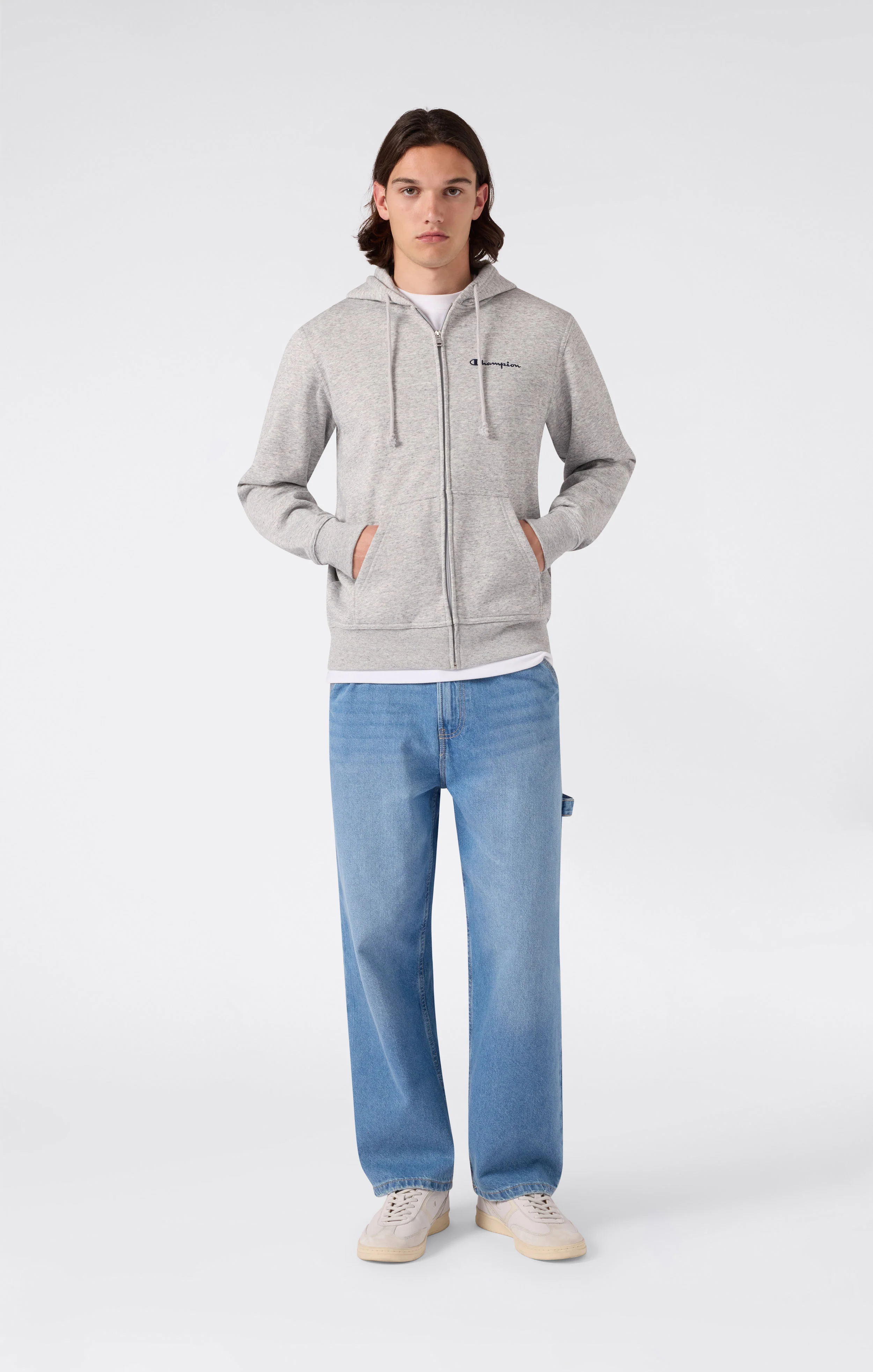 Men’s Full Zip Fleece Hoodie Icons - Image 2