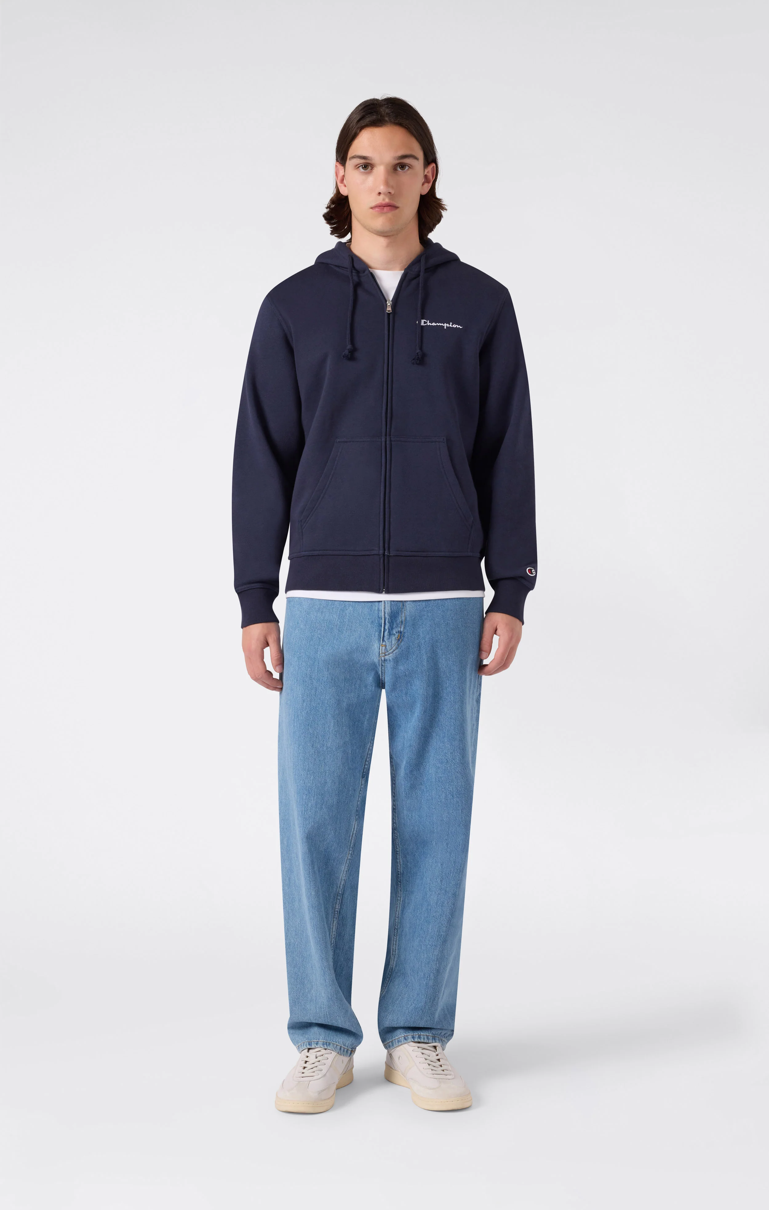 Men’s Full Zip Fleece Hoodie Icons - Image 2