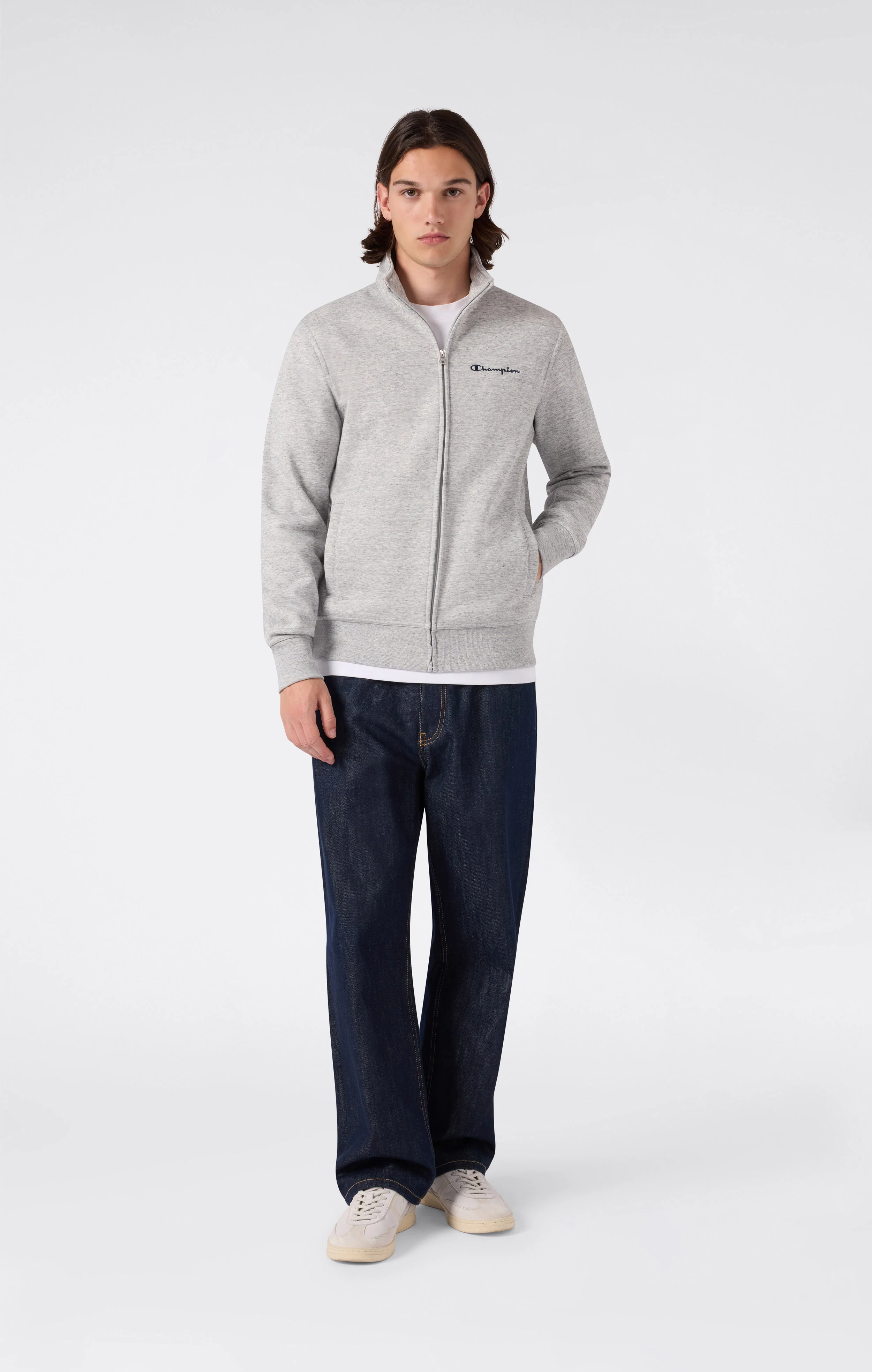 Men’s Full Zip Fleece Sweatshirt Icons - Image 2