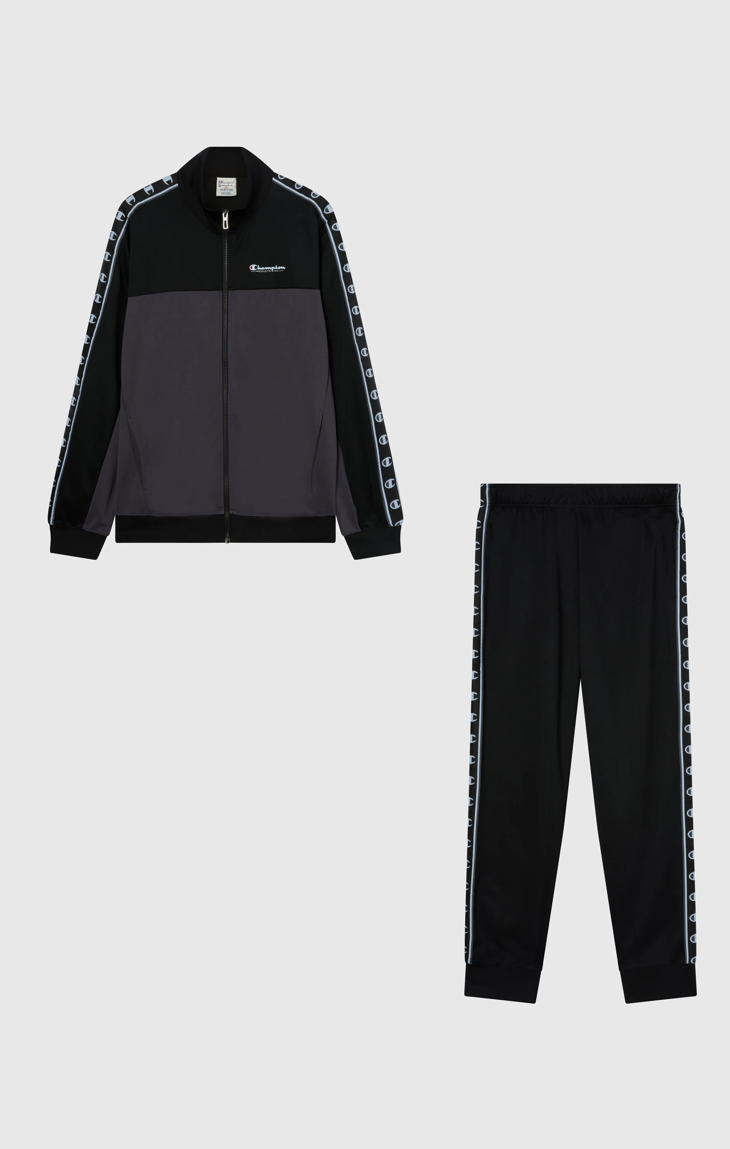Men's Full Zip Interlock Tracksuit
