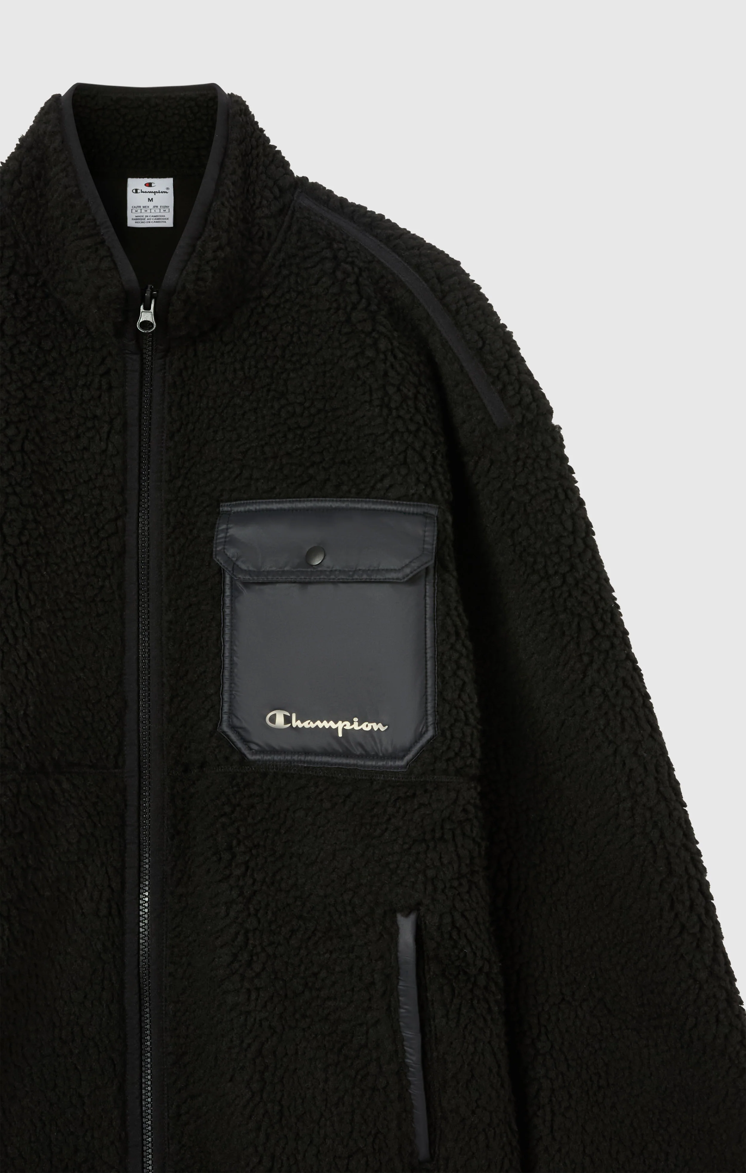 Men’s Full Zip Polar Teddy Jacket - Image 7