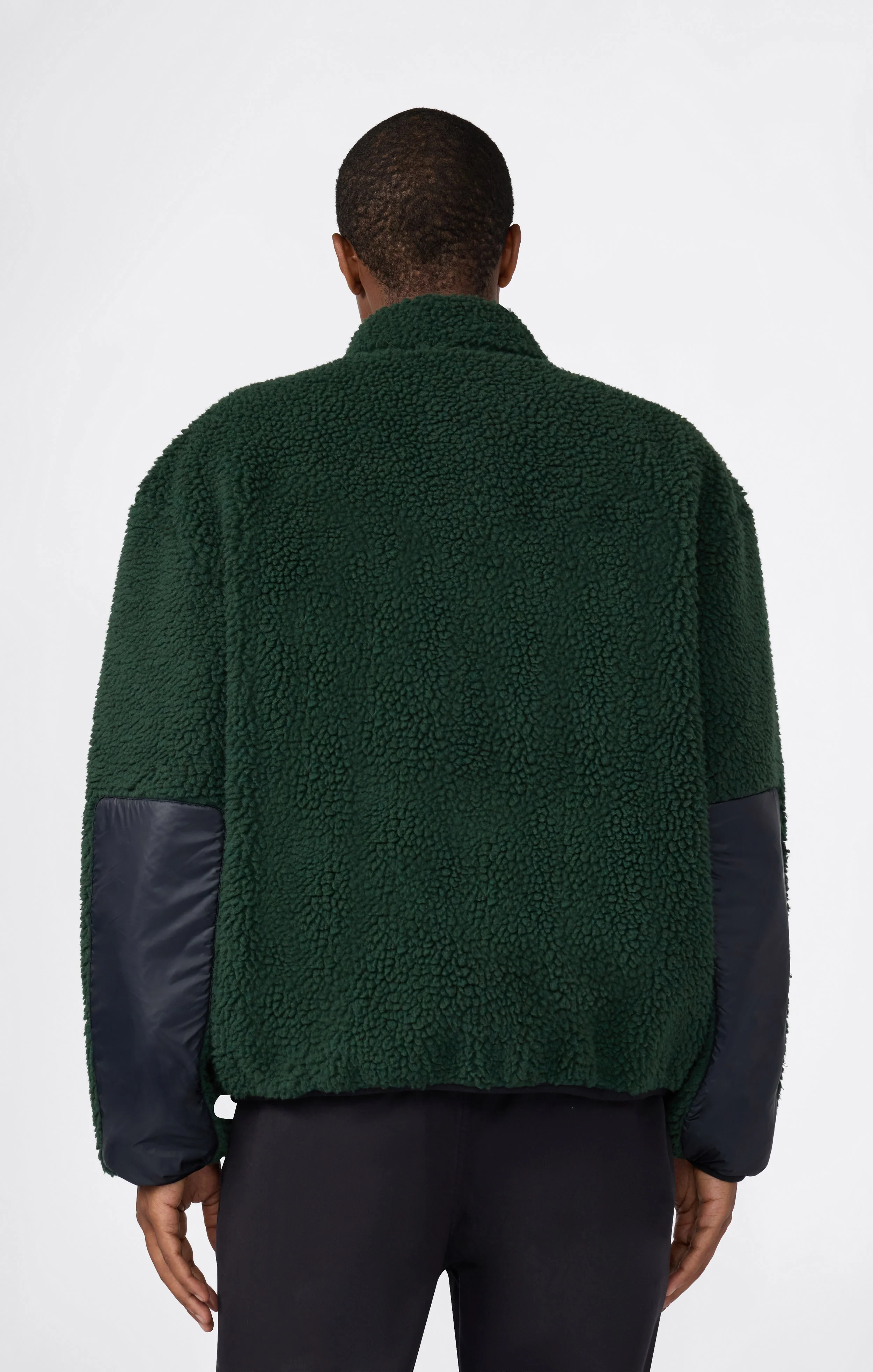 Men’s Full Zip Polar Teddy Jacket - Image 3