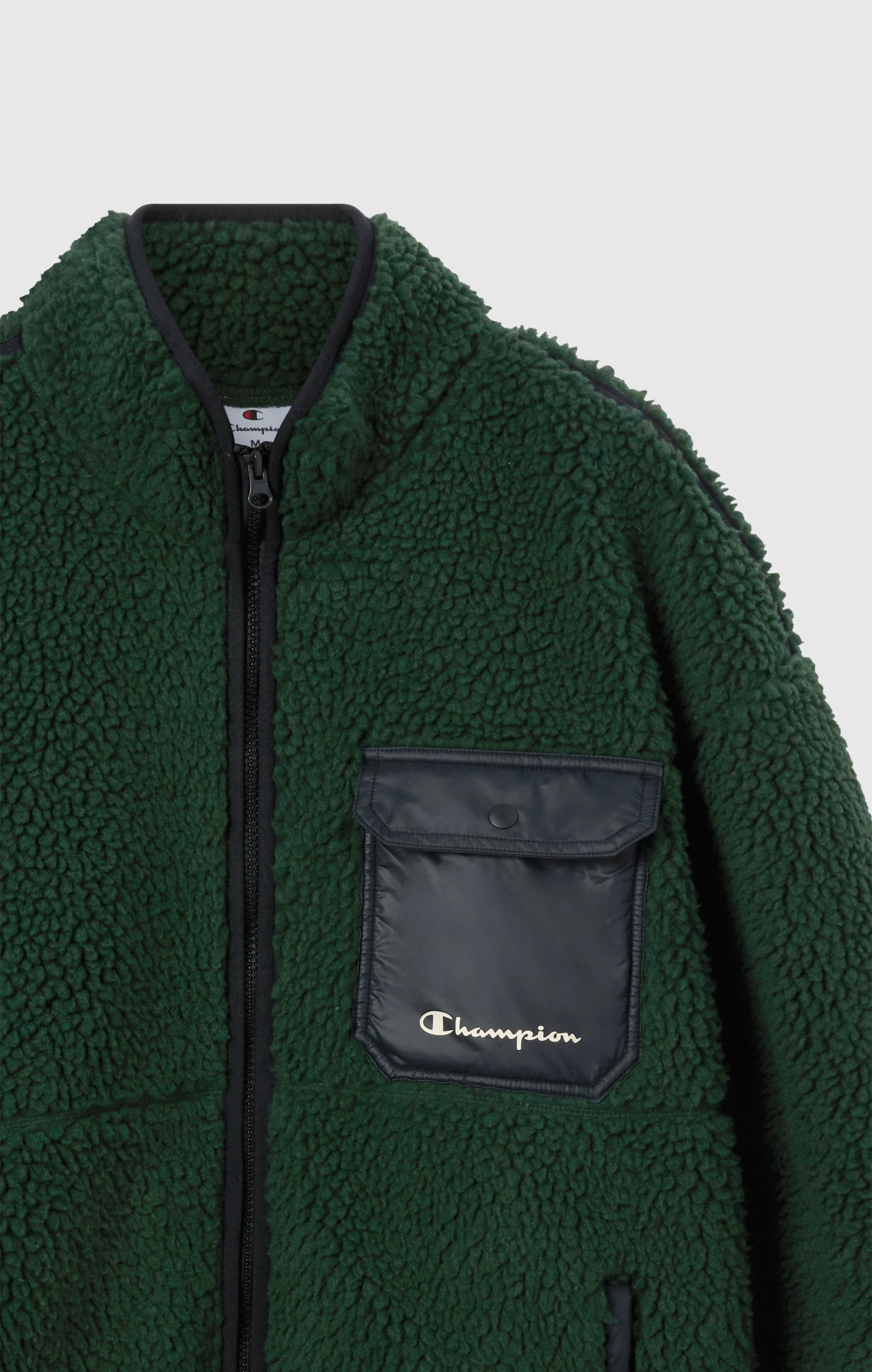 Men’s Full Zip Polar Teddy Jacket - Image 7