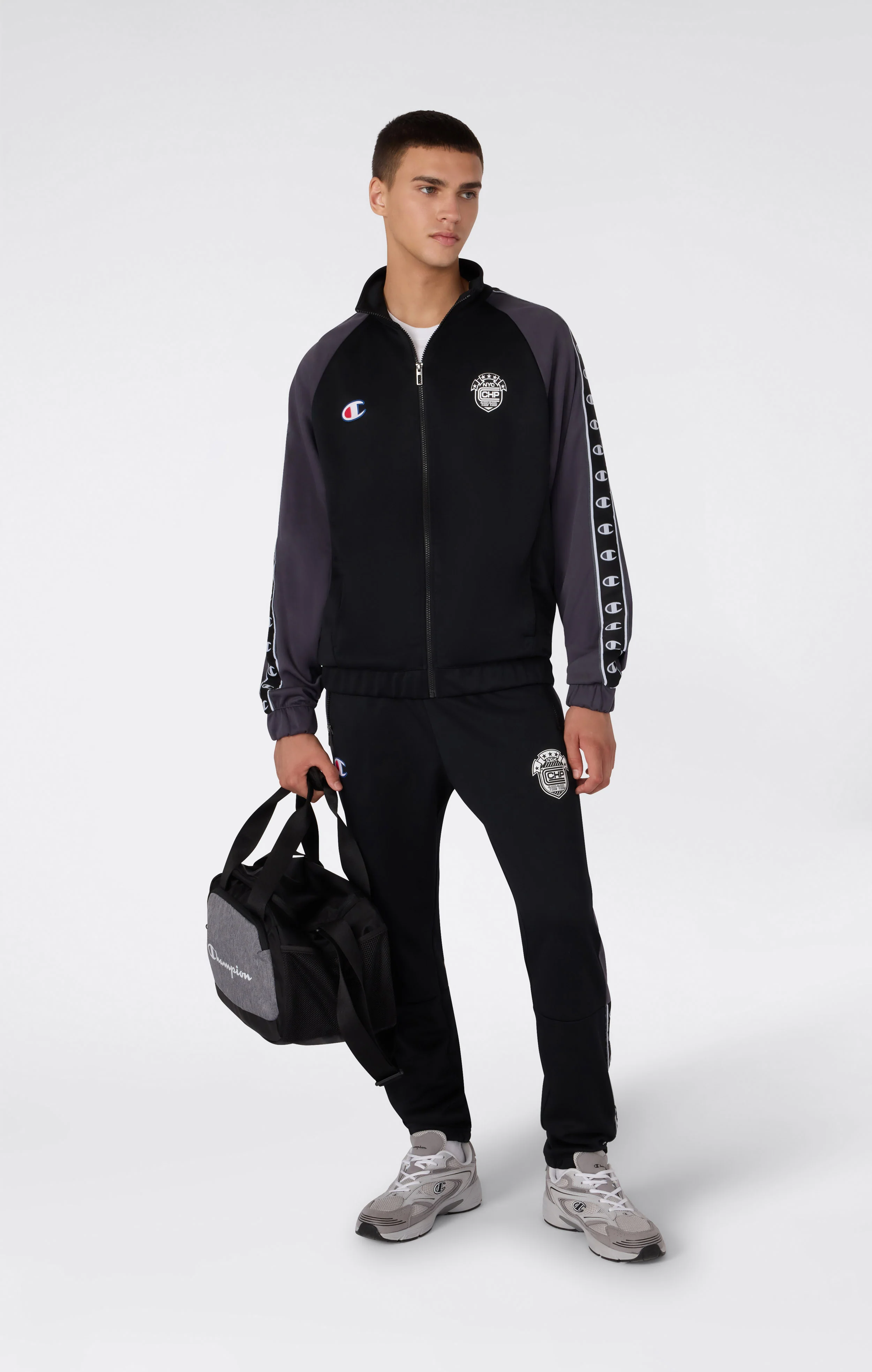 Men's Full Zip Sweatshirt Sport Heritage - Image 2