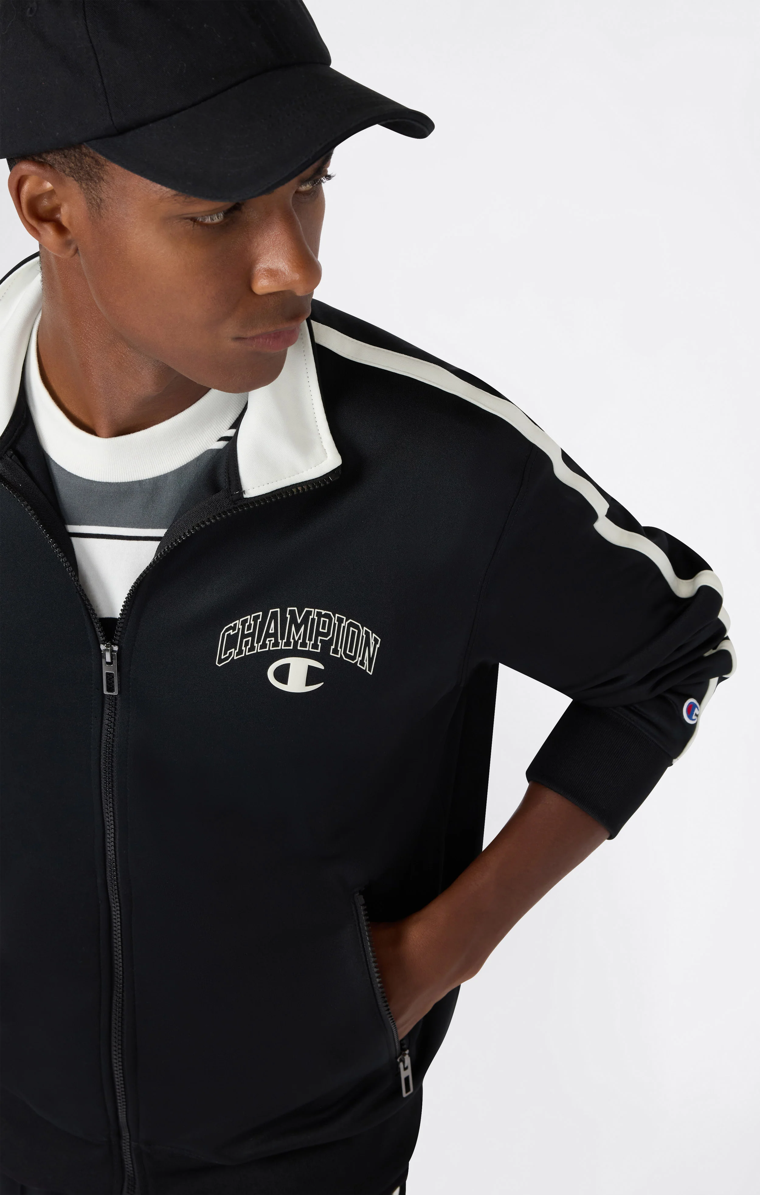 Men’s Full Zip Track Jacket Street Varsity - Image 5