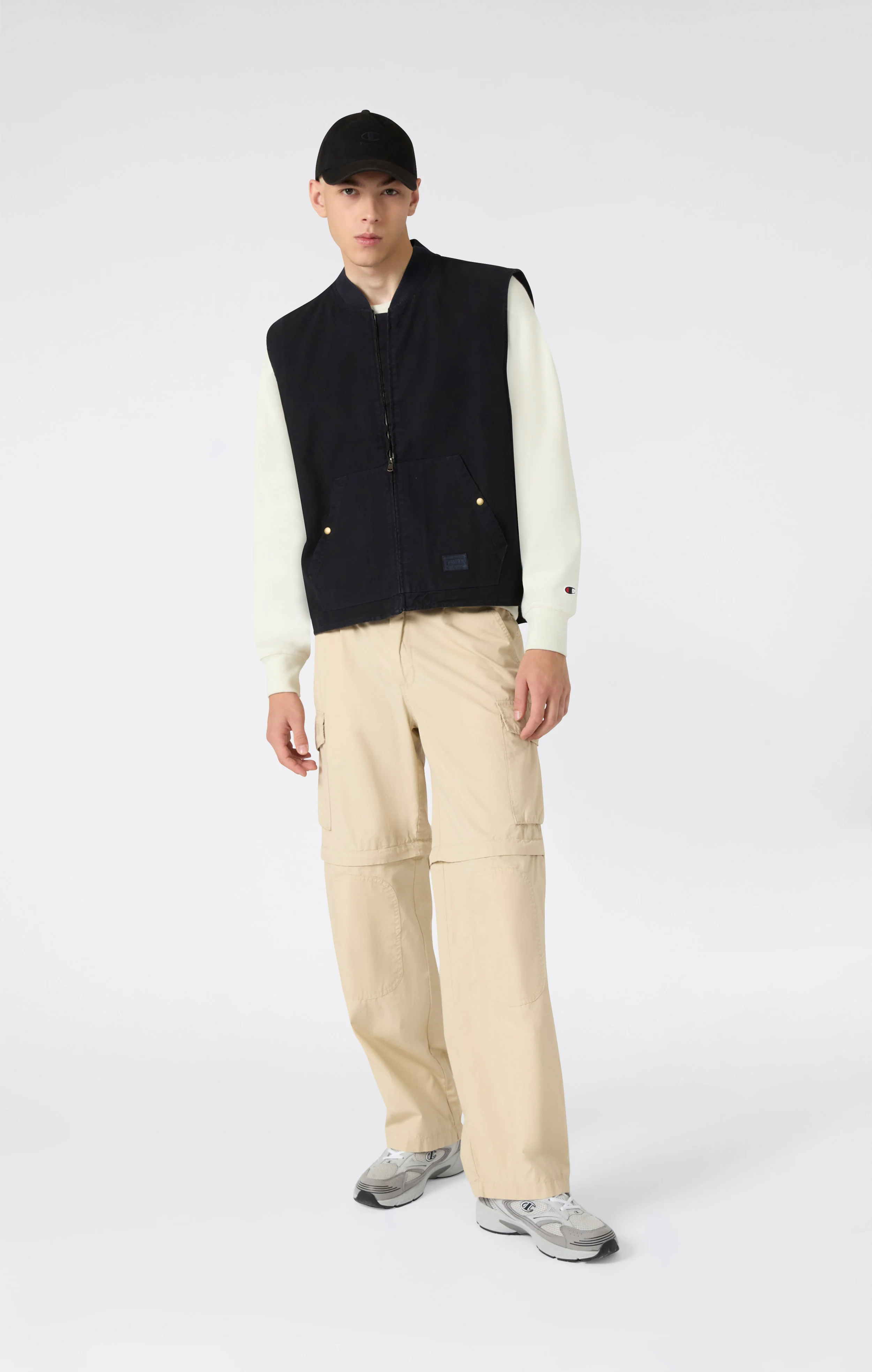 Men’s Full Zip Utility Vest - Image 2