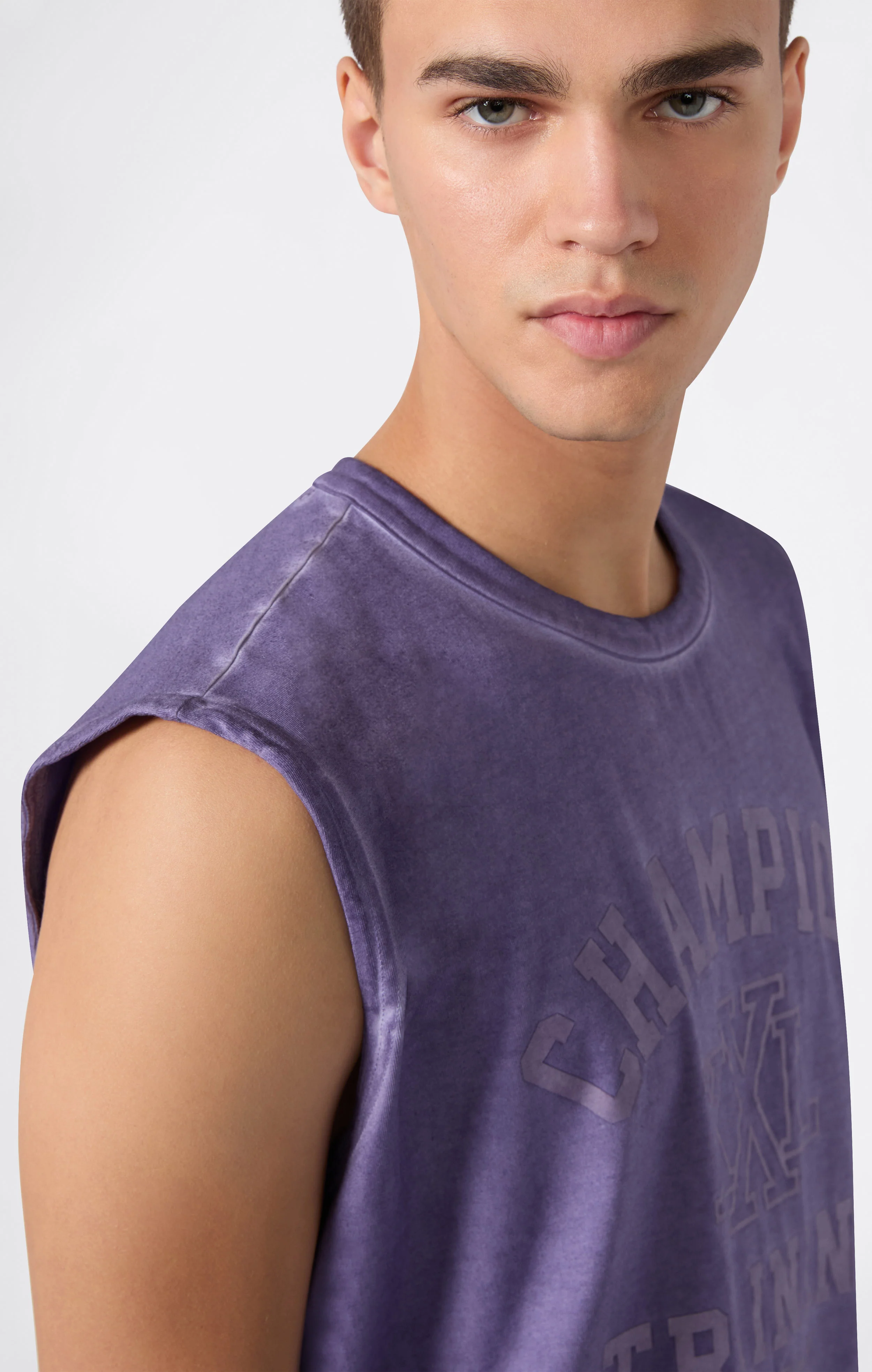 Men’s Graphic Muscle GYM Stretch Tank - Image 4