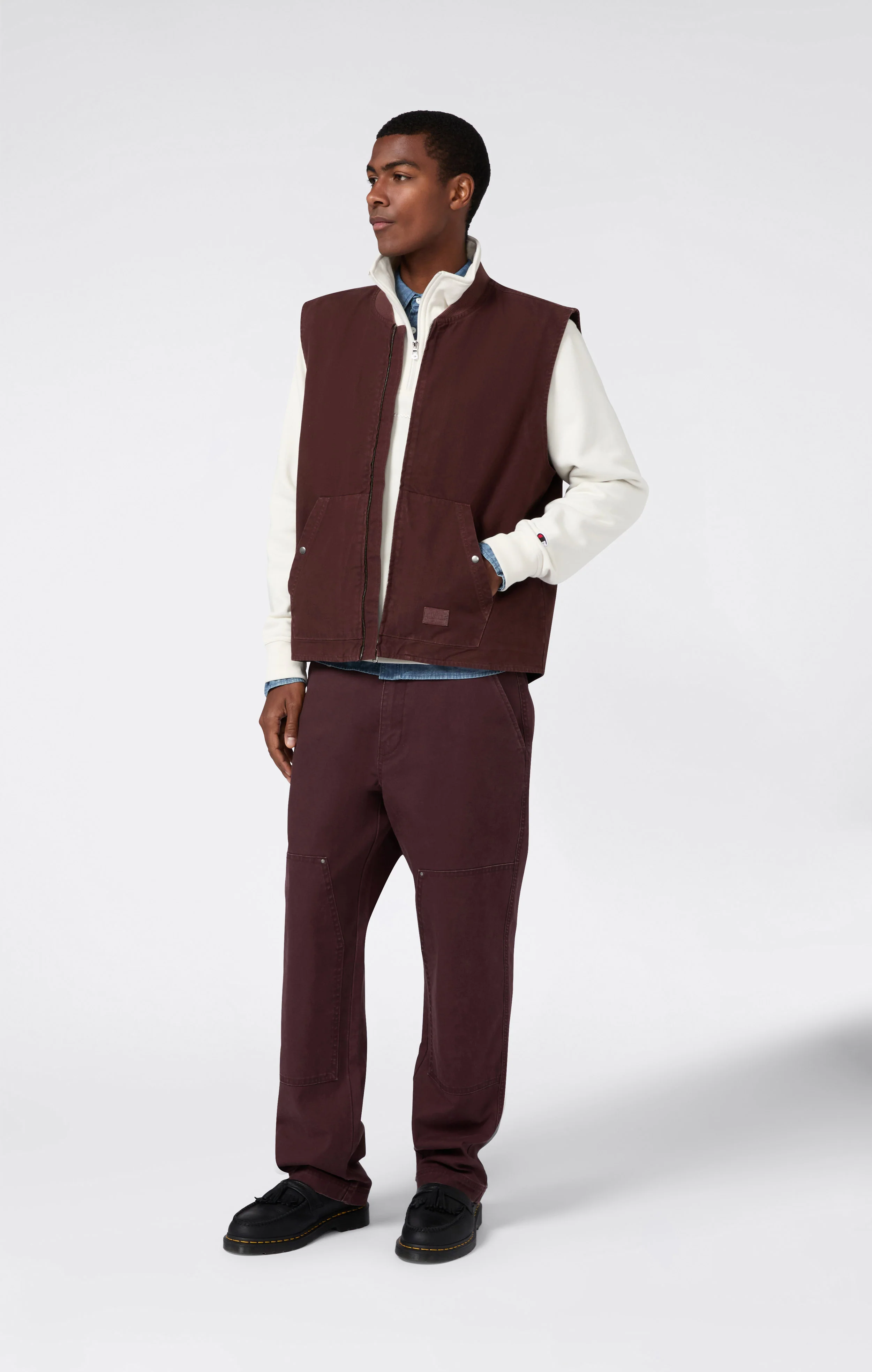 Men’s Half Zip Fleece Sweatshirt Icons - Image 3