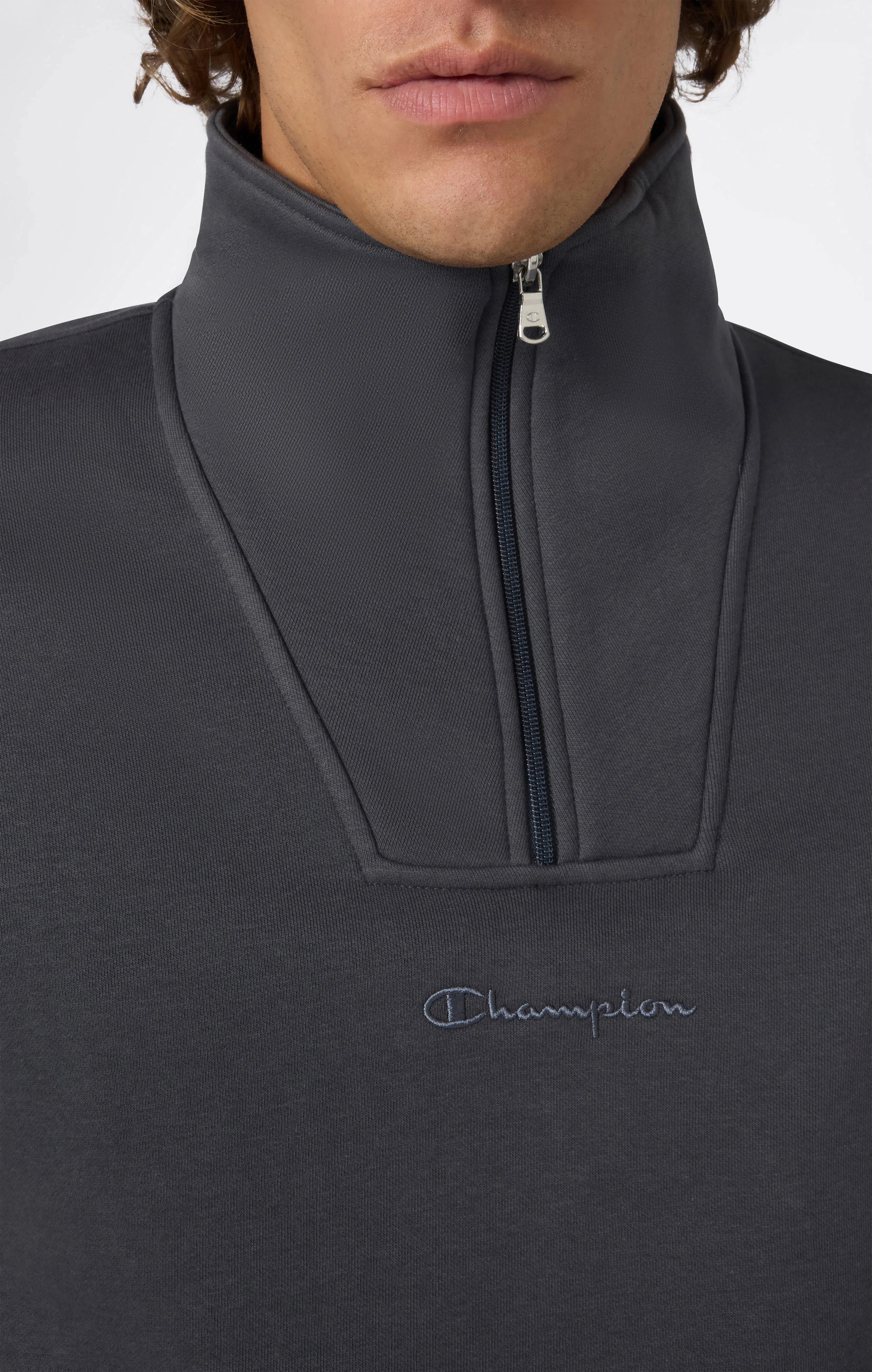 Men’s Half Zip Fleece Sweatshirt Icons - Image 4