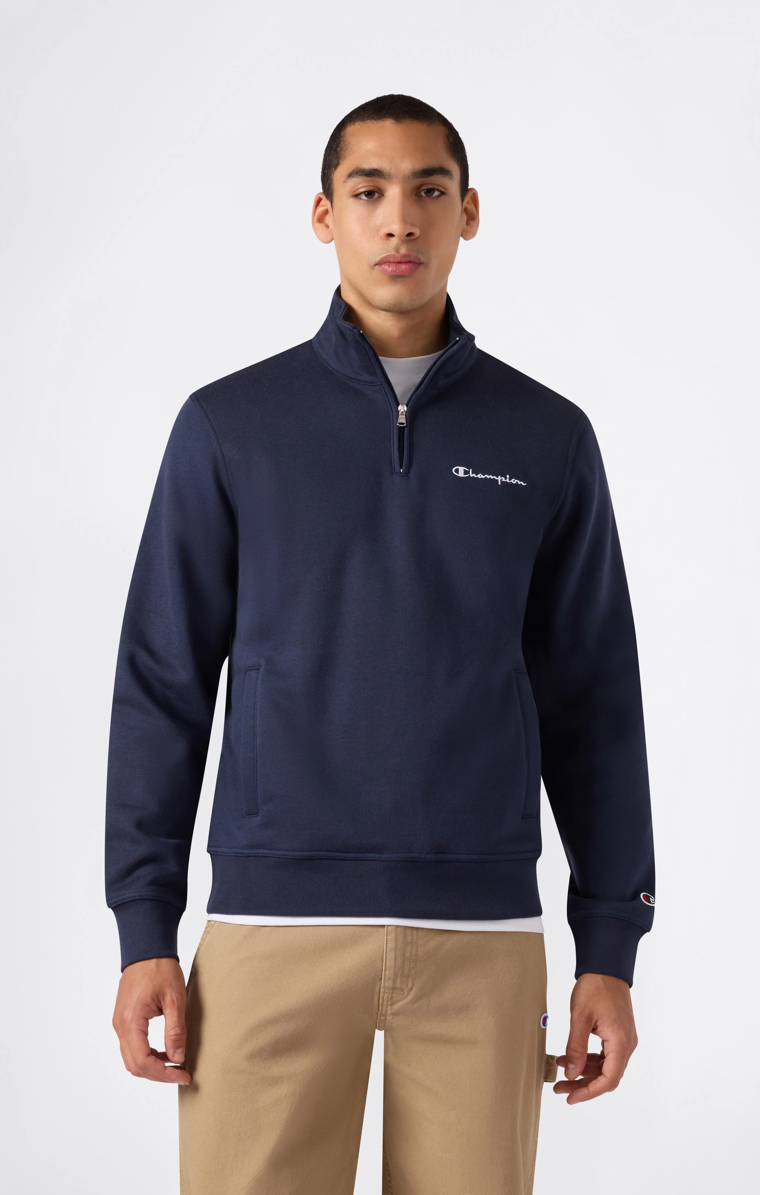 Men’s Half Zip Fleece Sweatshirt Icons
