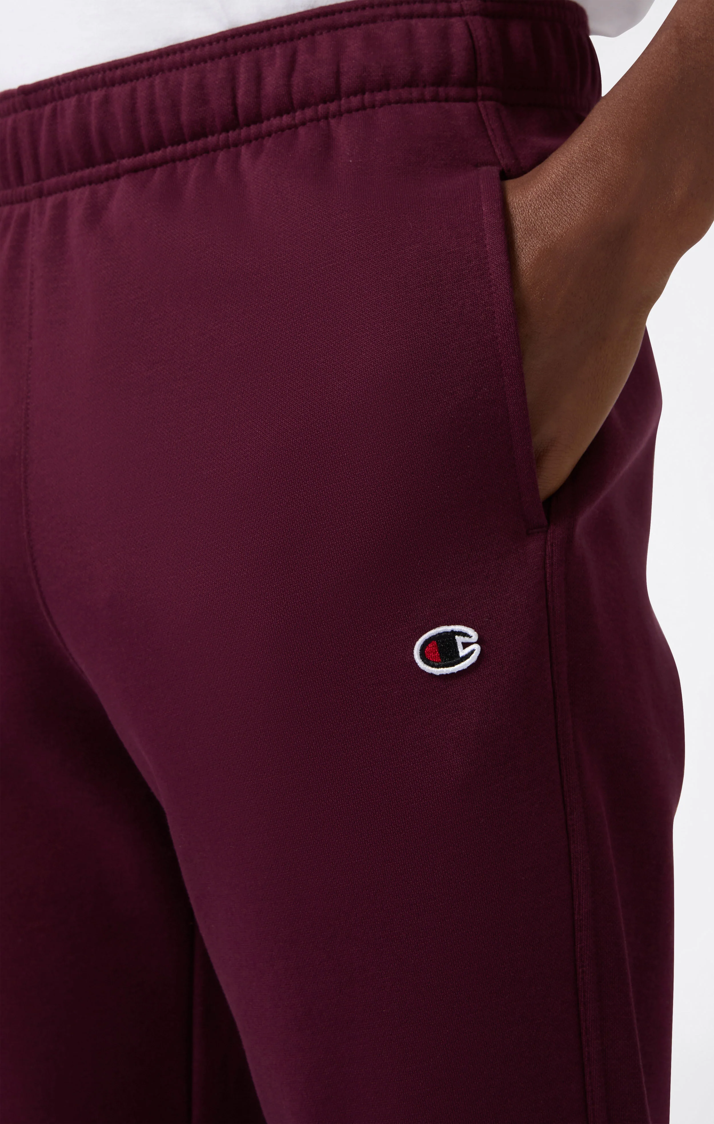 Men’s Rib Cuff Slim Fit Fleece Joggers Icons - Image 2