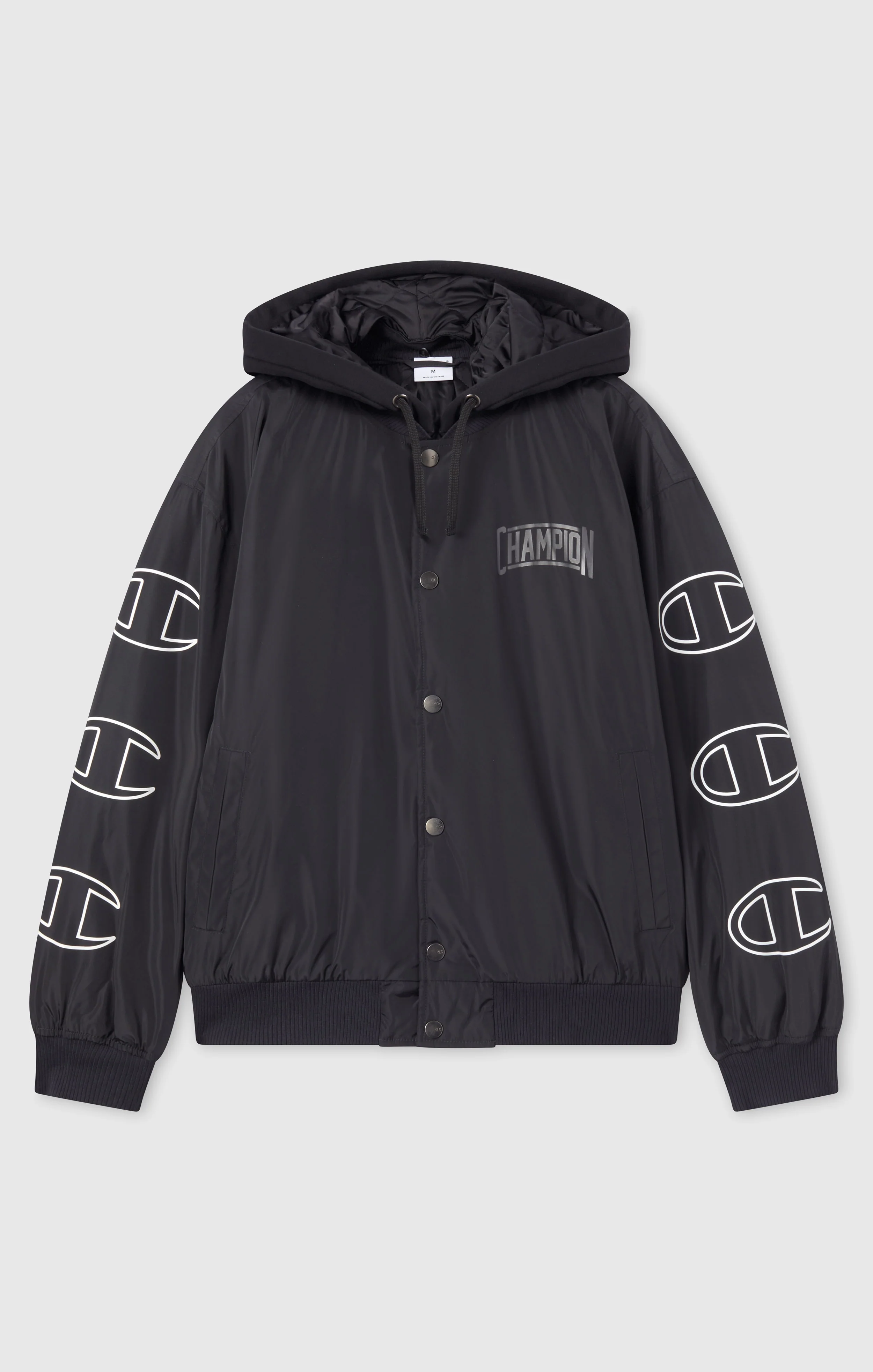 Men’s Hooded Bomber Jacket - Image 5