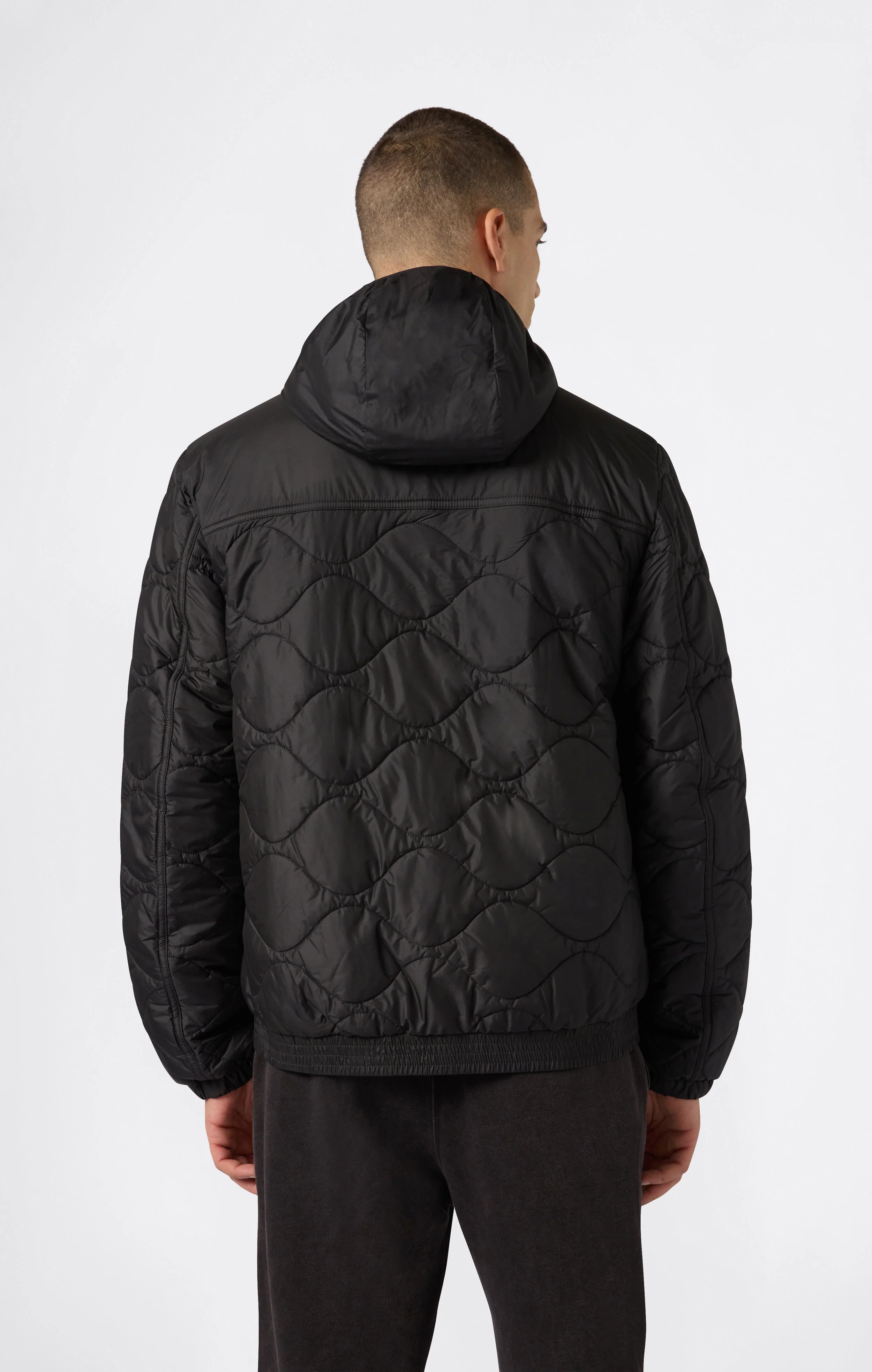 Men's Hooded Padded Jacket - Image 5