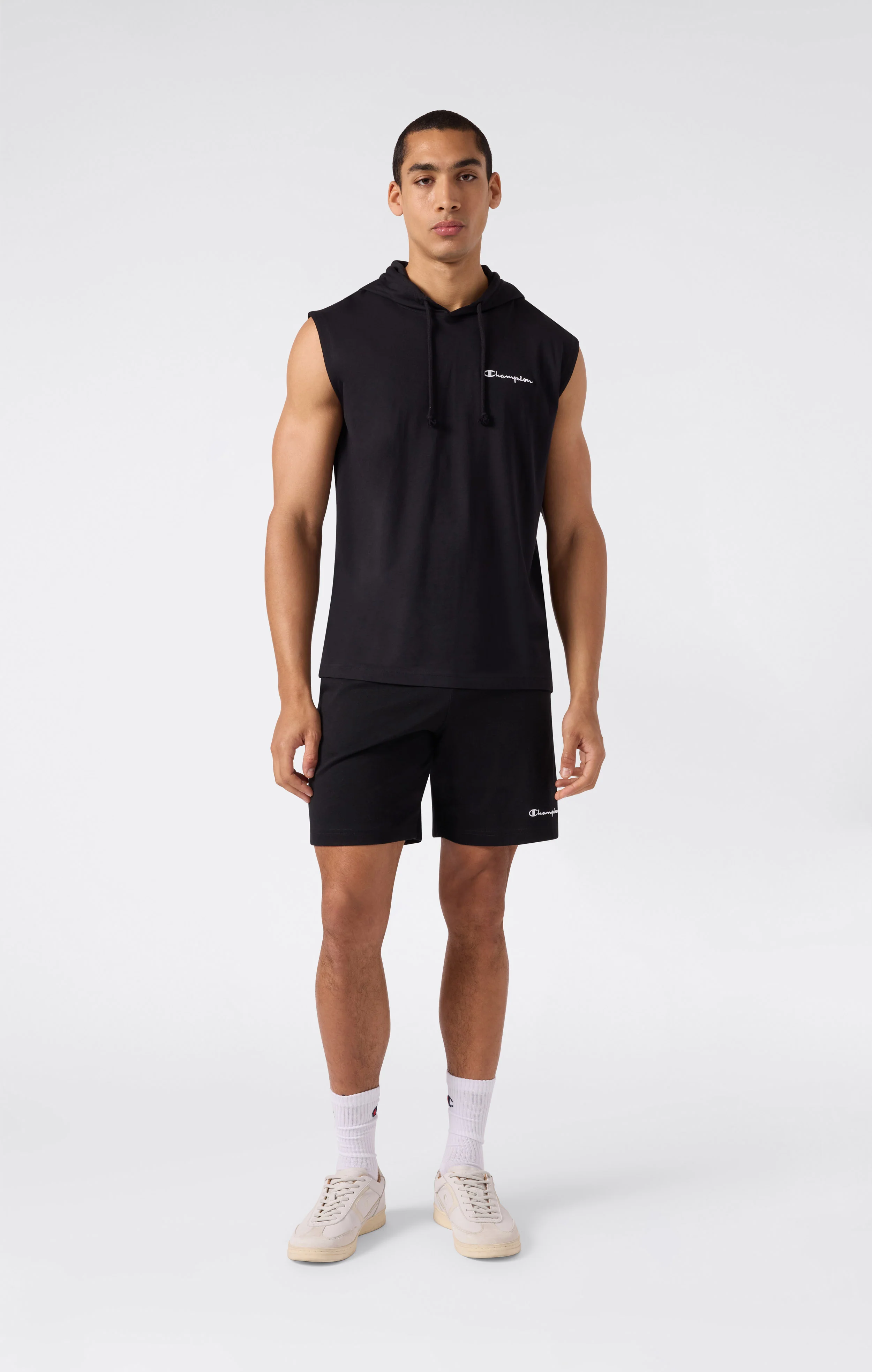 Men’s Hooded Tank Top Icons - Image 2