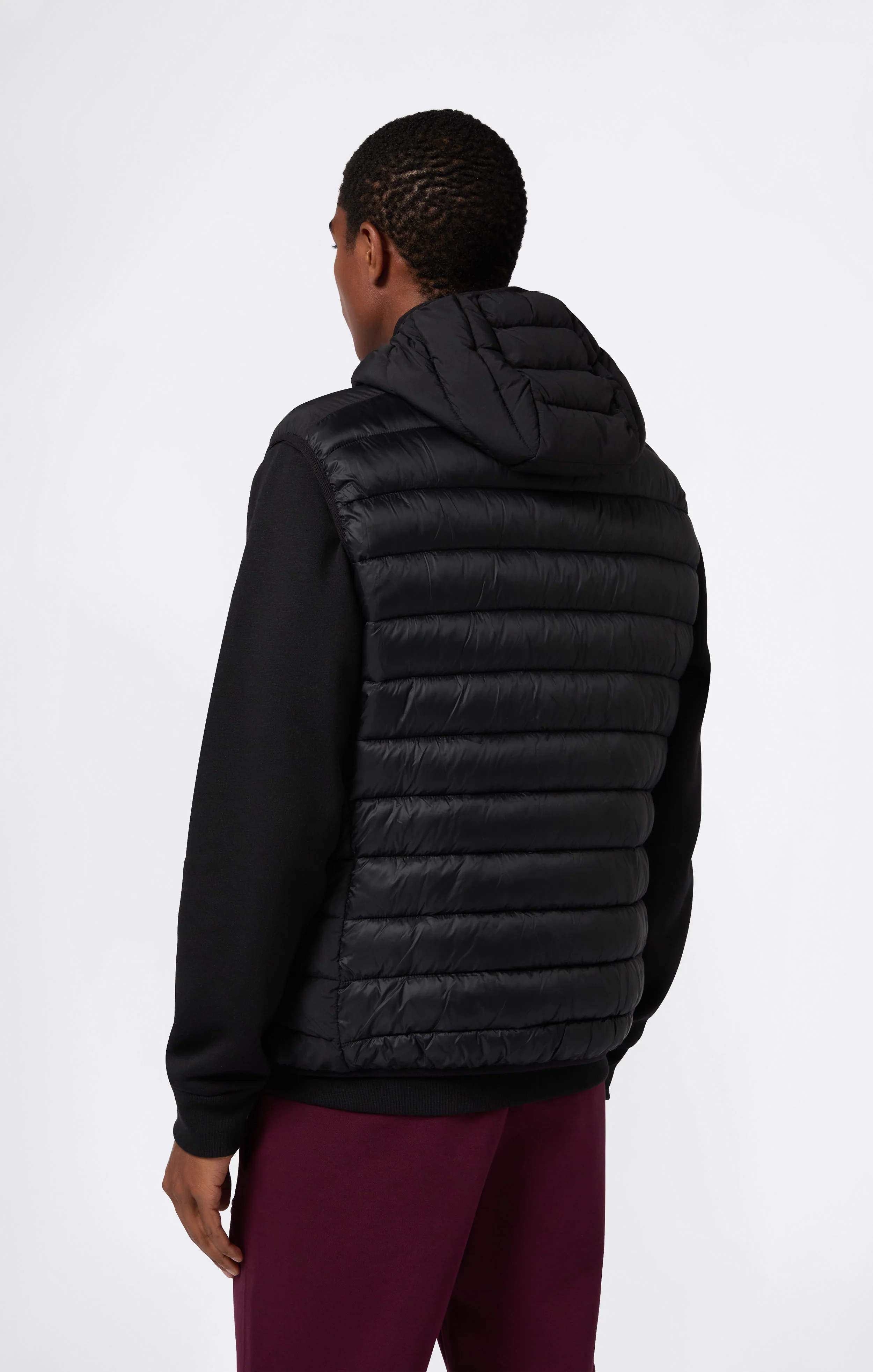 Men’s Hooded Vest Jacket - Image 3