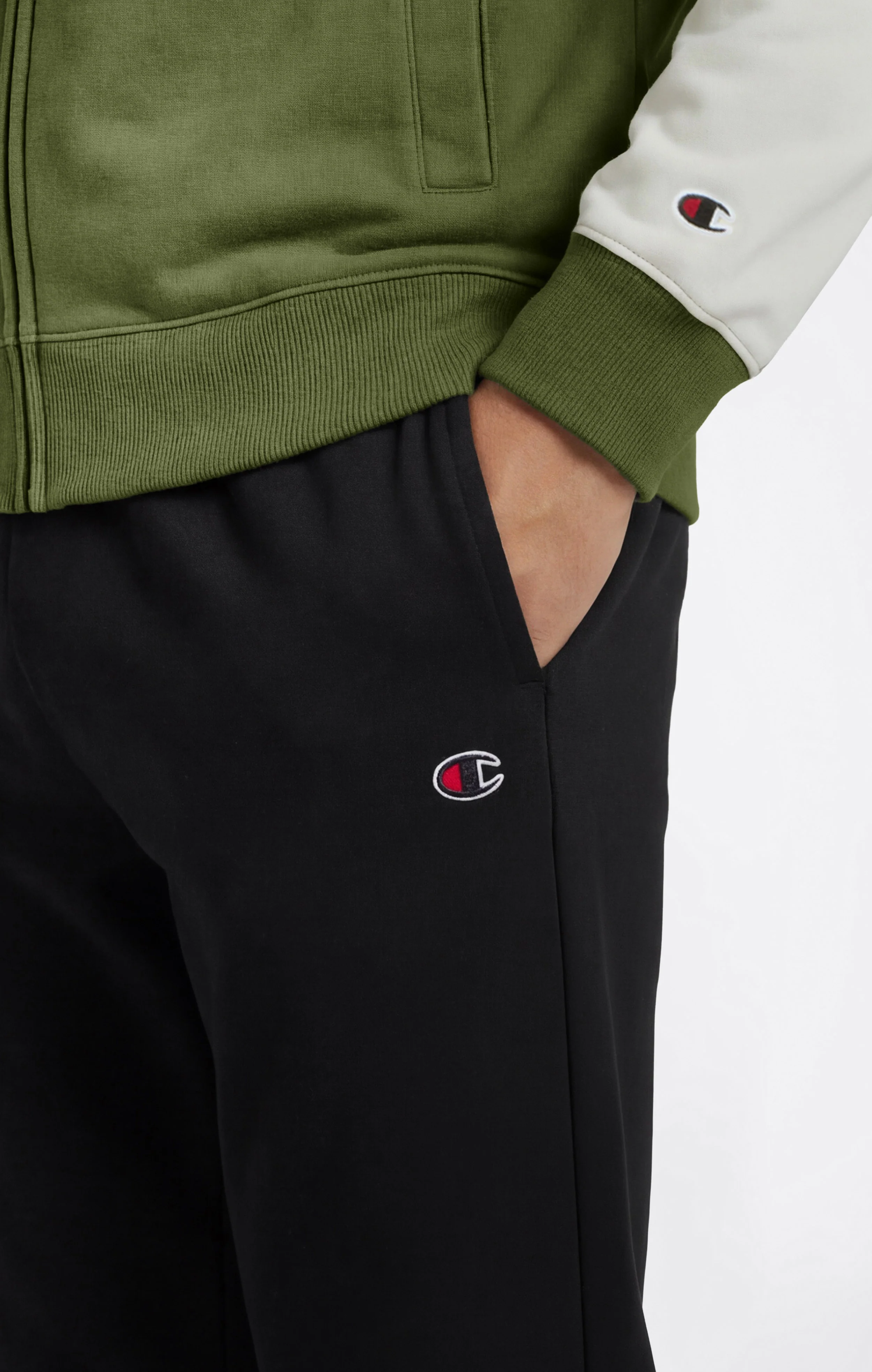 Men’s Lightweight Color Block Full Zip Tracksuit - Image 4