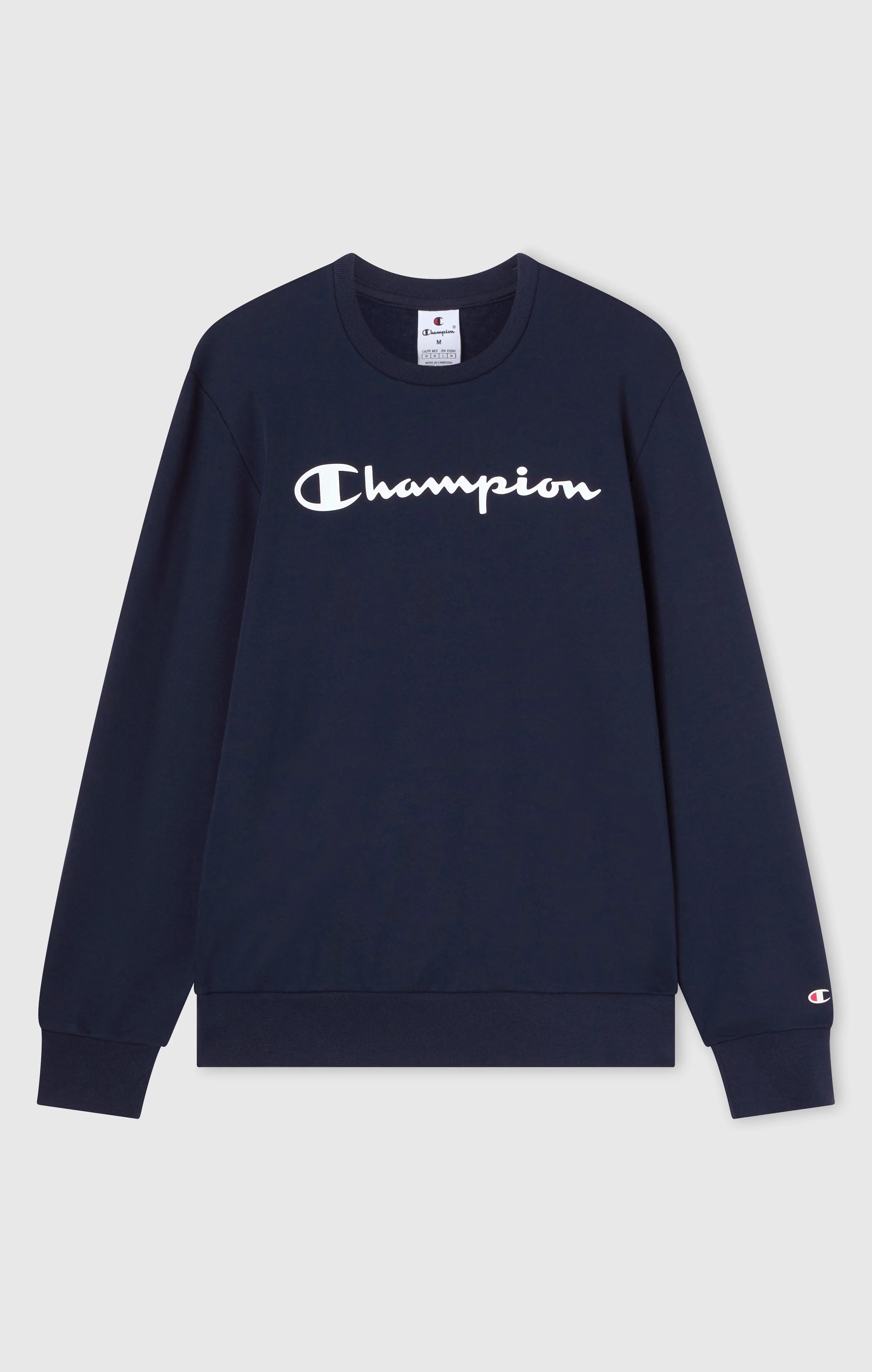 Men’s Lightweight Crewneck Sweatshirt with Maxi Printed Logo - Image 5