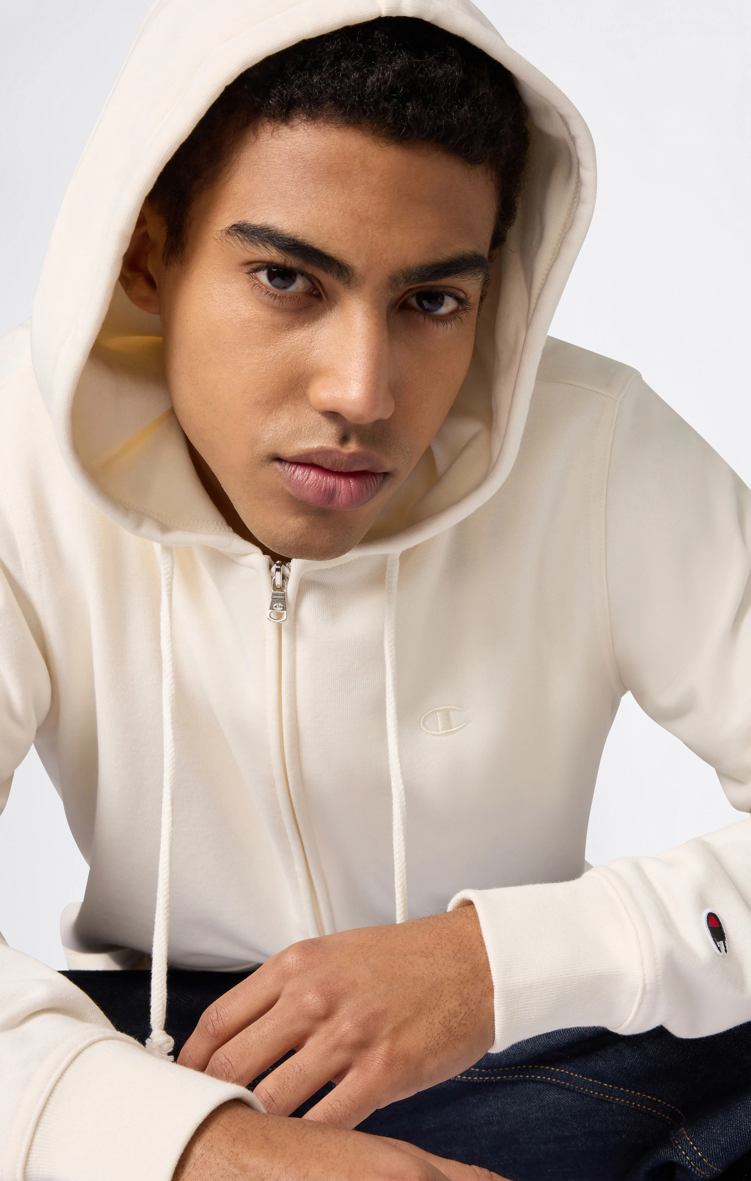 Men's Lightweight Full-Zip Hoodie Icons - Image 3