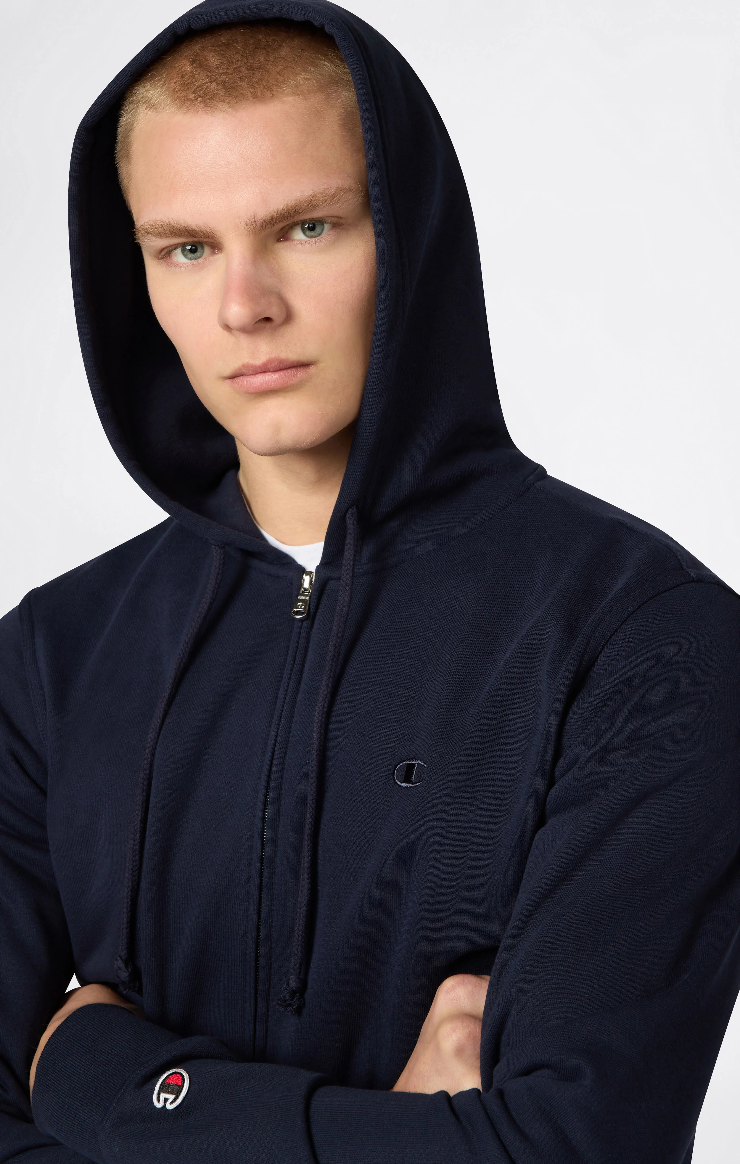 Men's Lightweight Full-Zip Hoodie Icons - Image 3