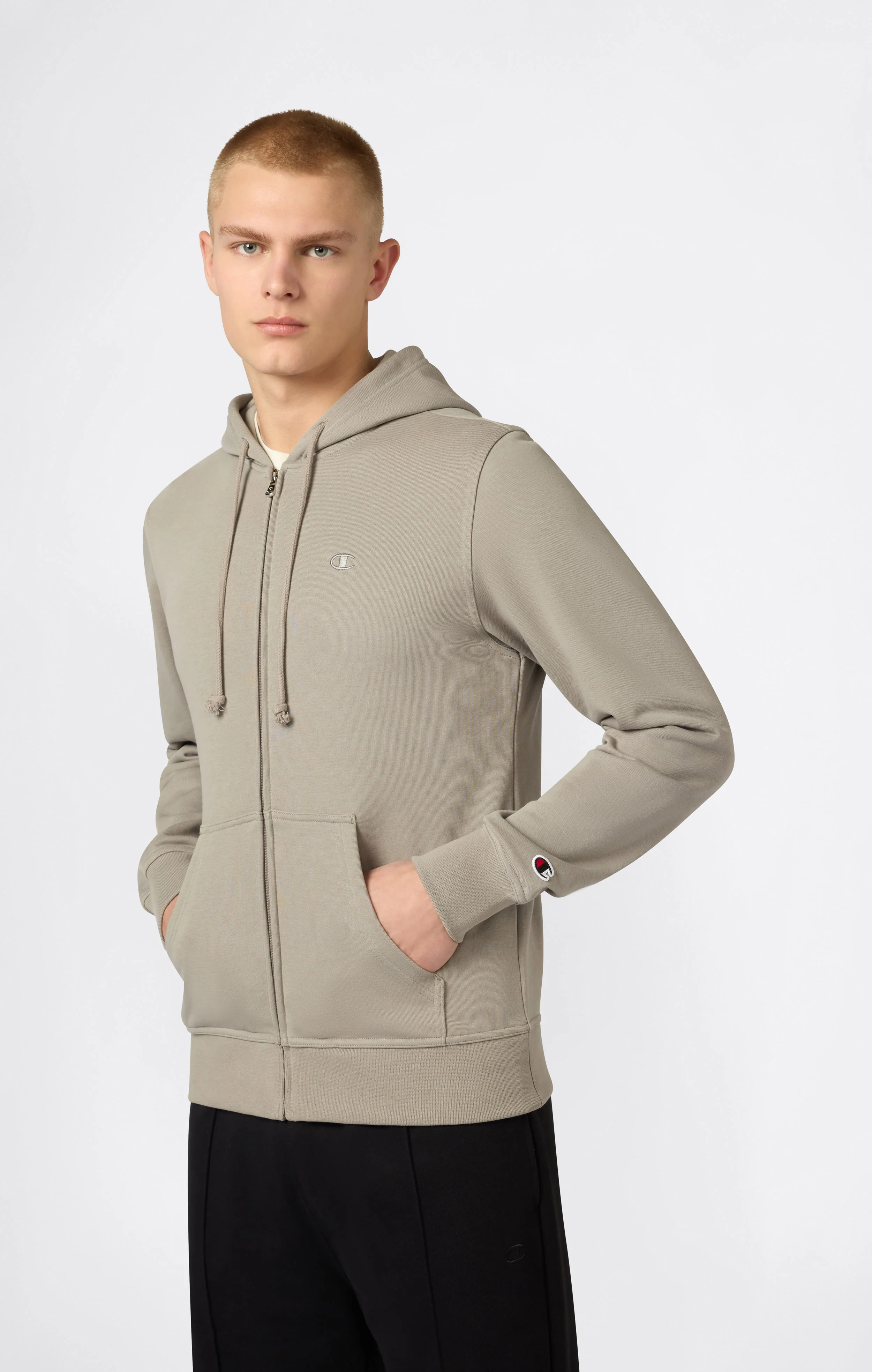 Men's Lightweight Full-Zip Hoodie Icons