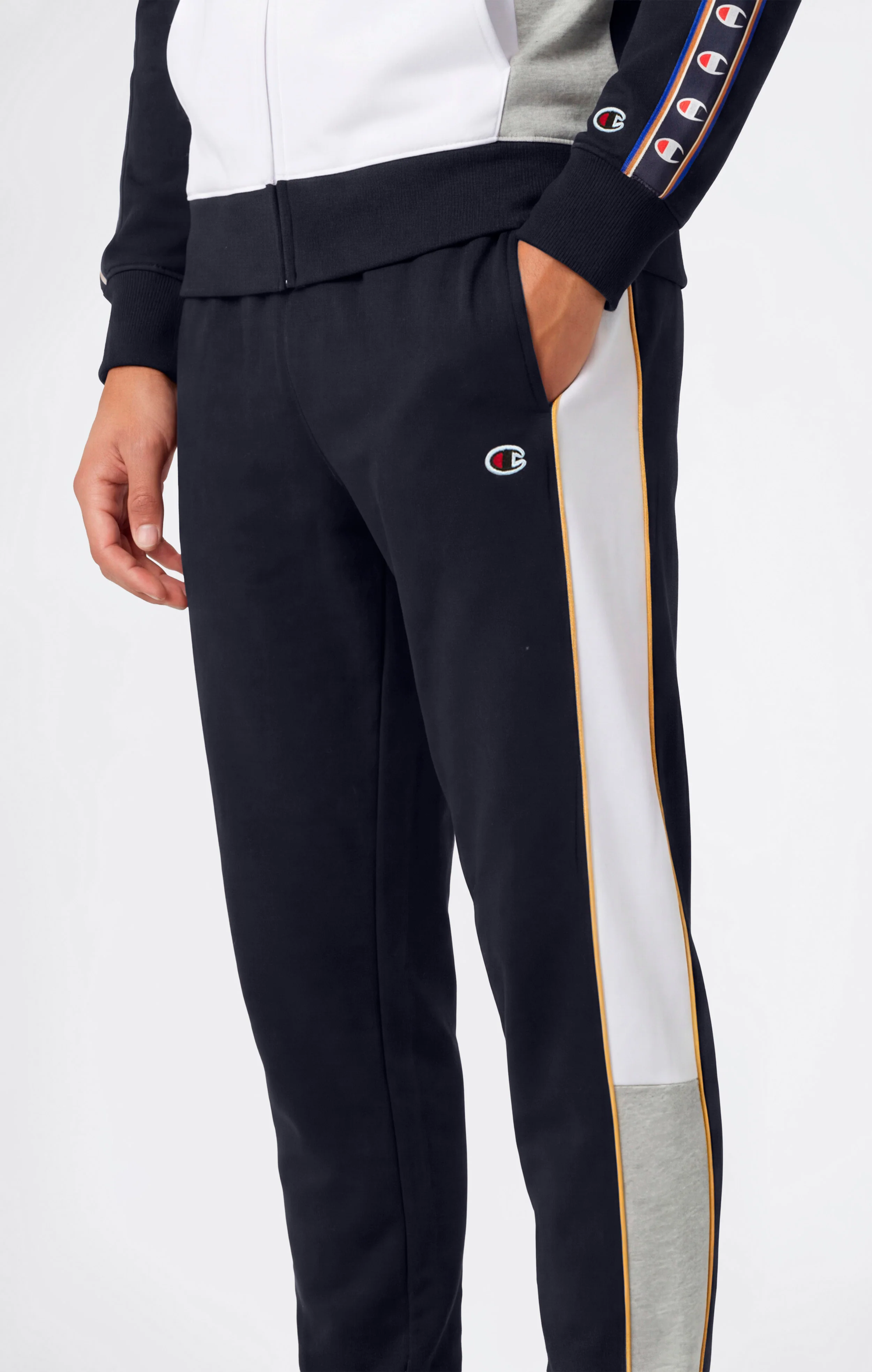 Men’s Lightweight Full Zip Hoodie Tracksuit - Image 4