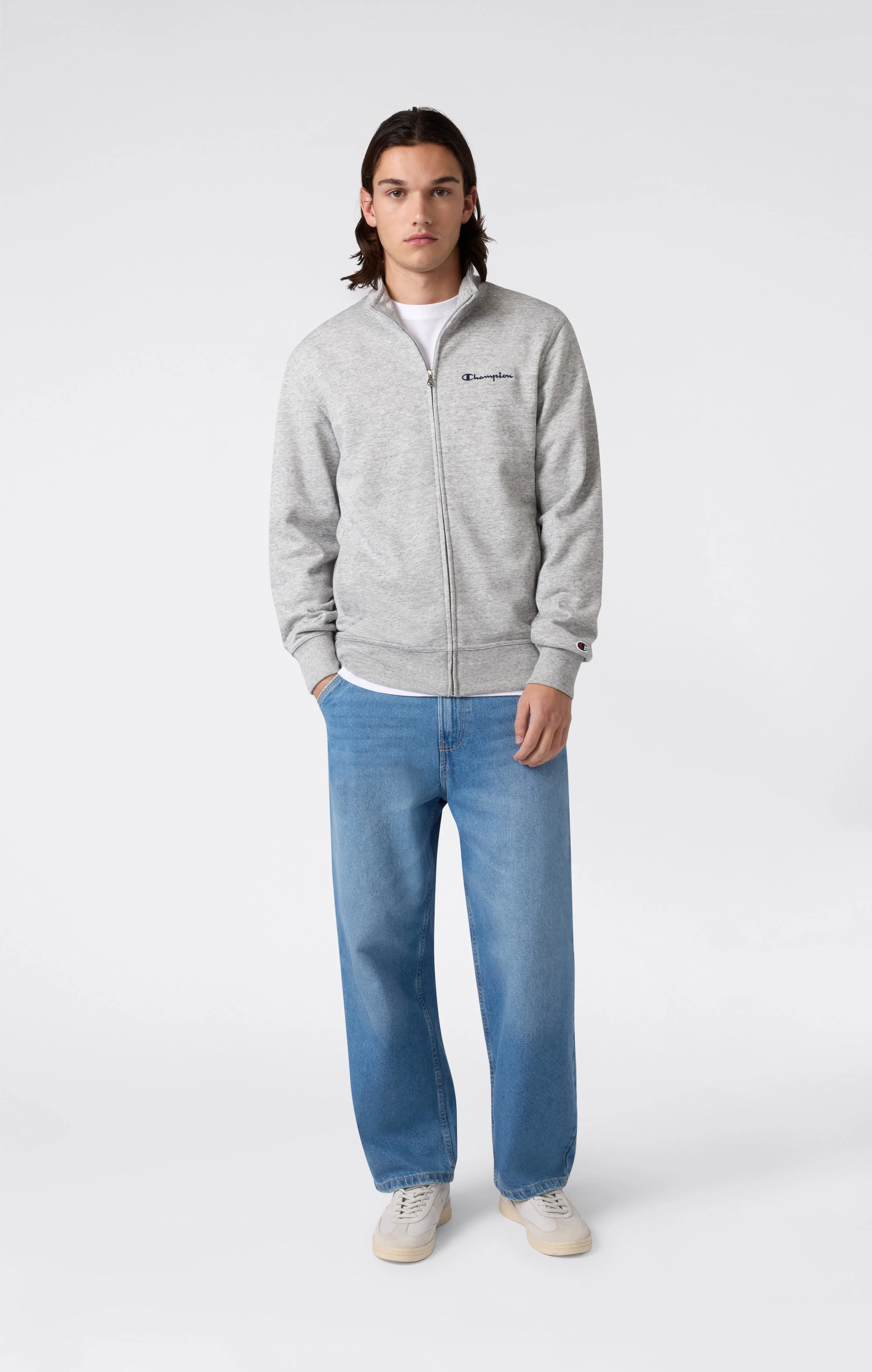 Men’s Lightweight Full Zip Sweatshirt Icons - Image 4