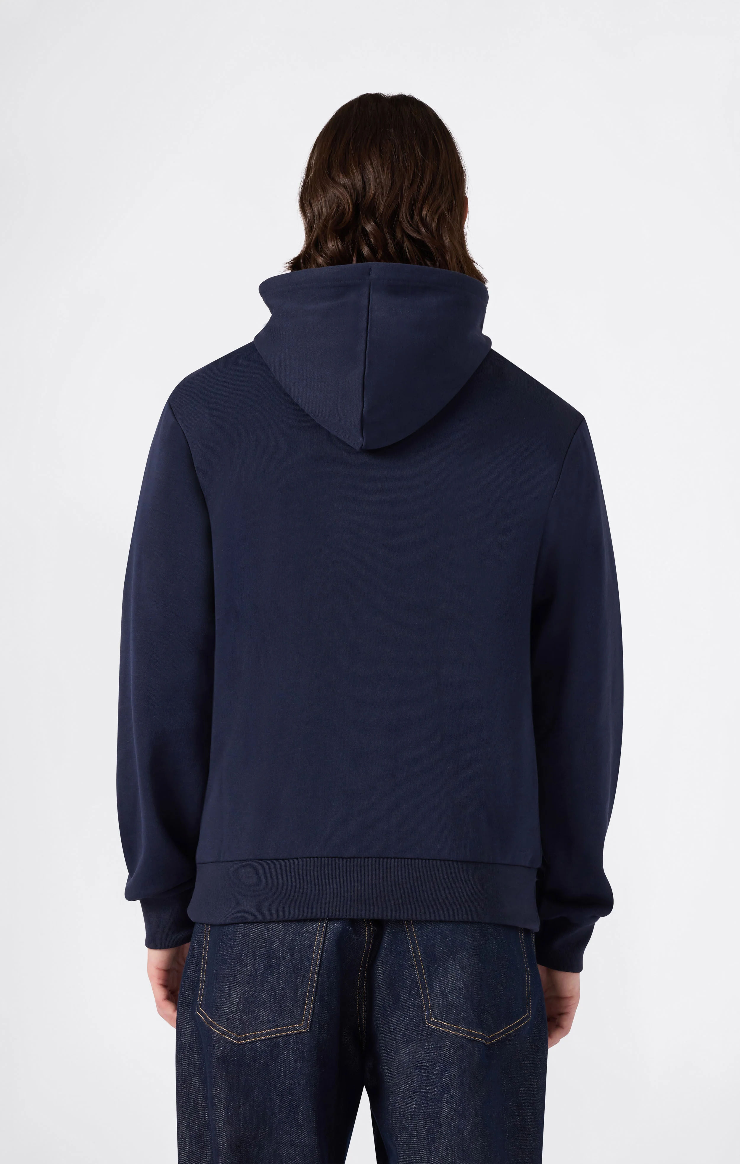 Men’s Lightweight Hooded Sweatshirt with Maxi Printed Logo - Image 3