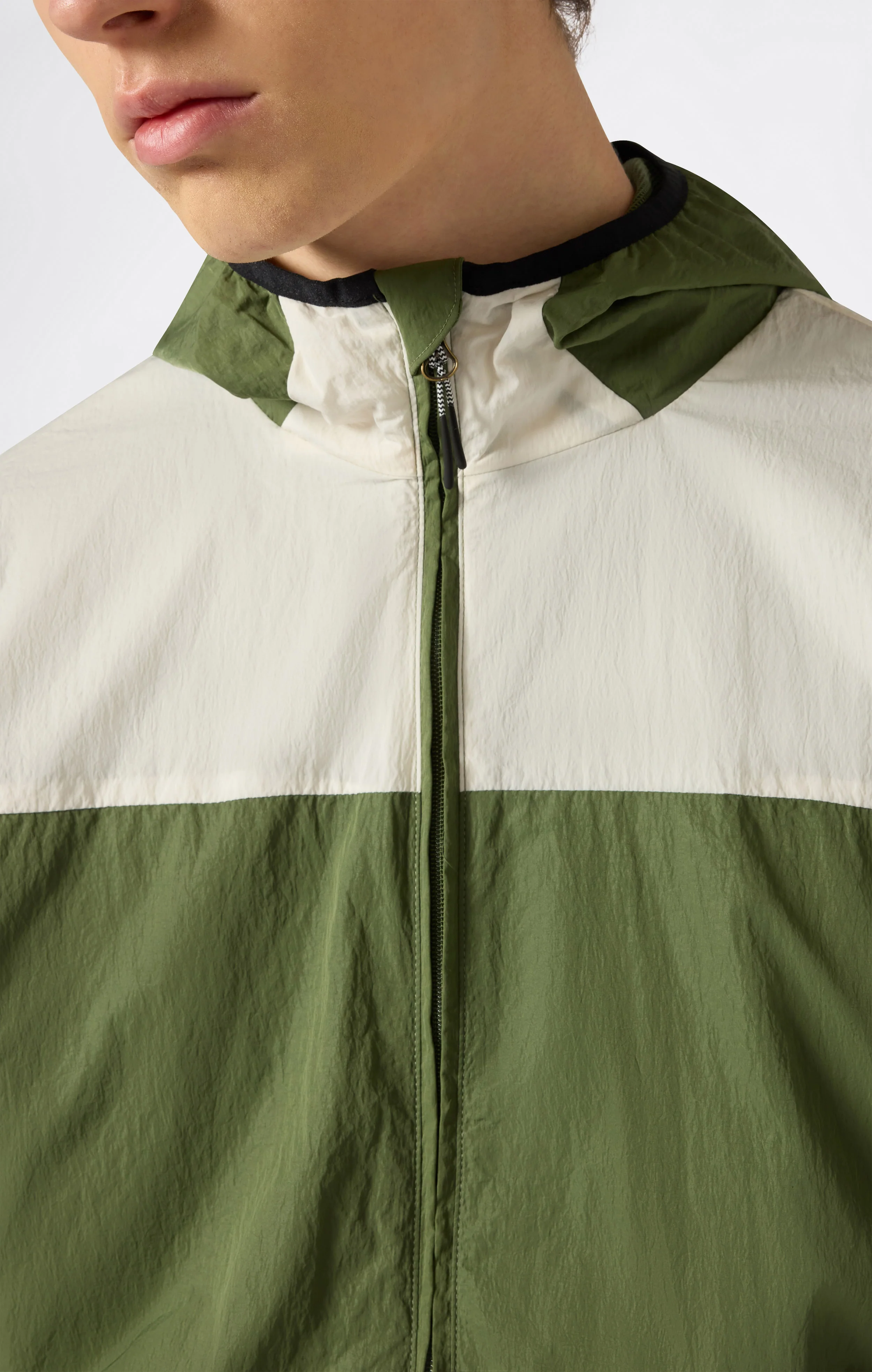 Men’s Lightweight Hooded Windbreaker Jacket - Image 3
