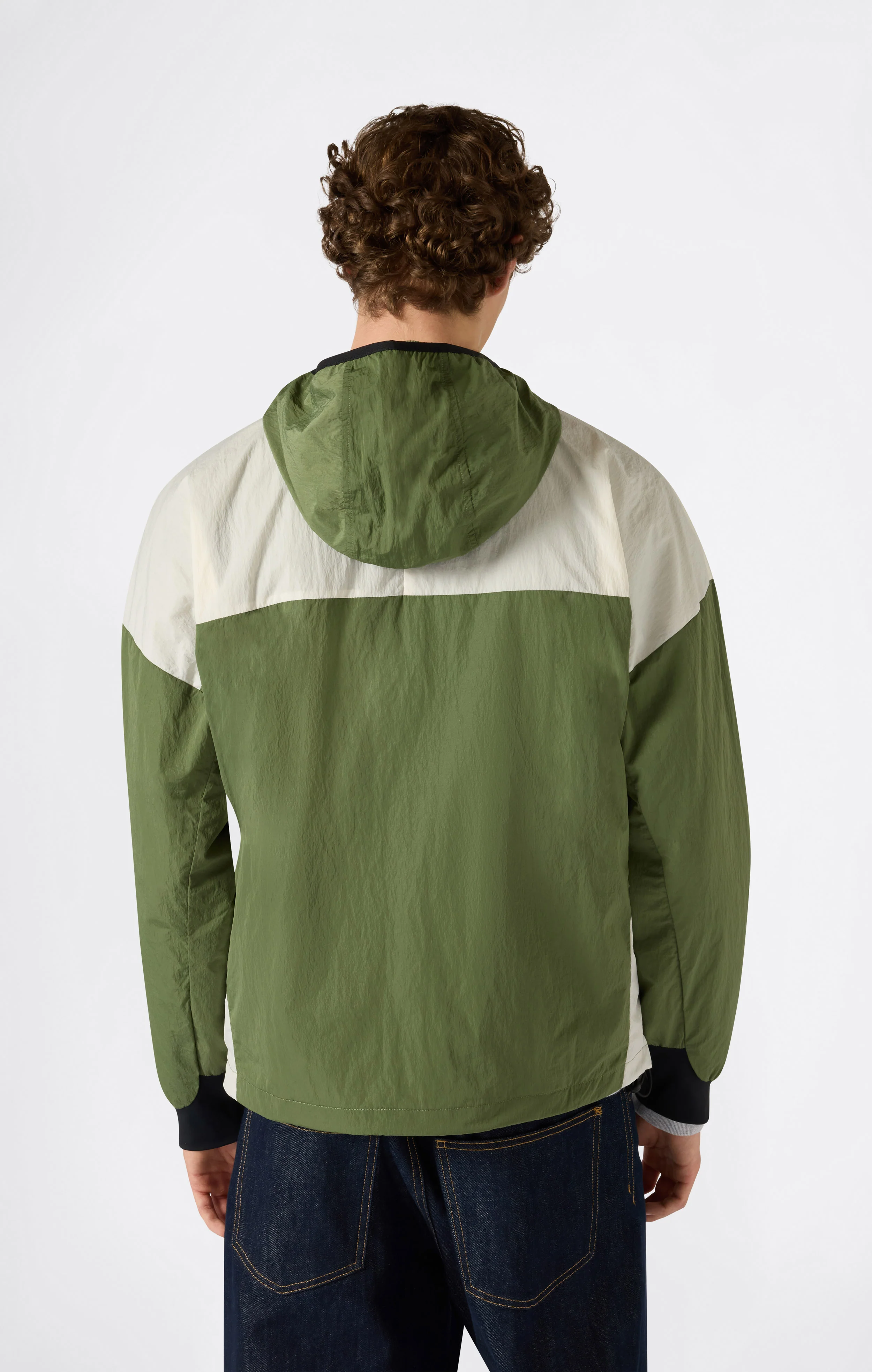 Men’s Lightweight Hooded Windbreaker Jacket - Image 4
