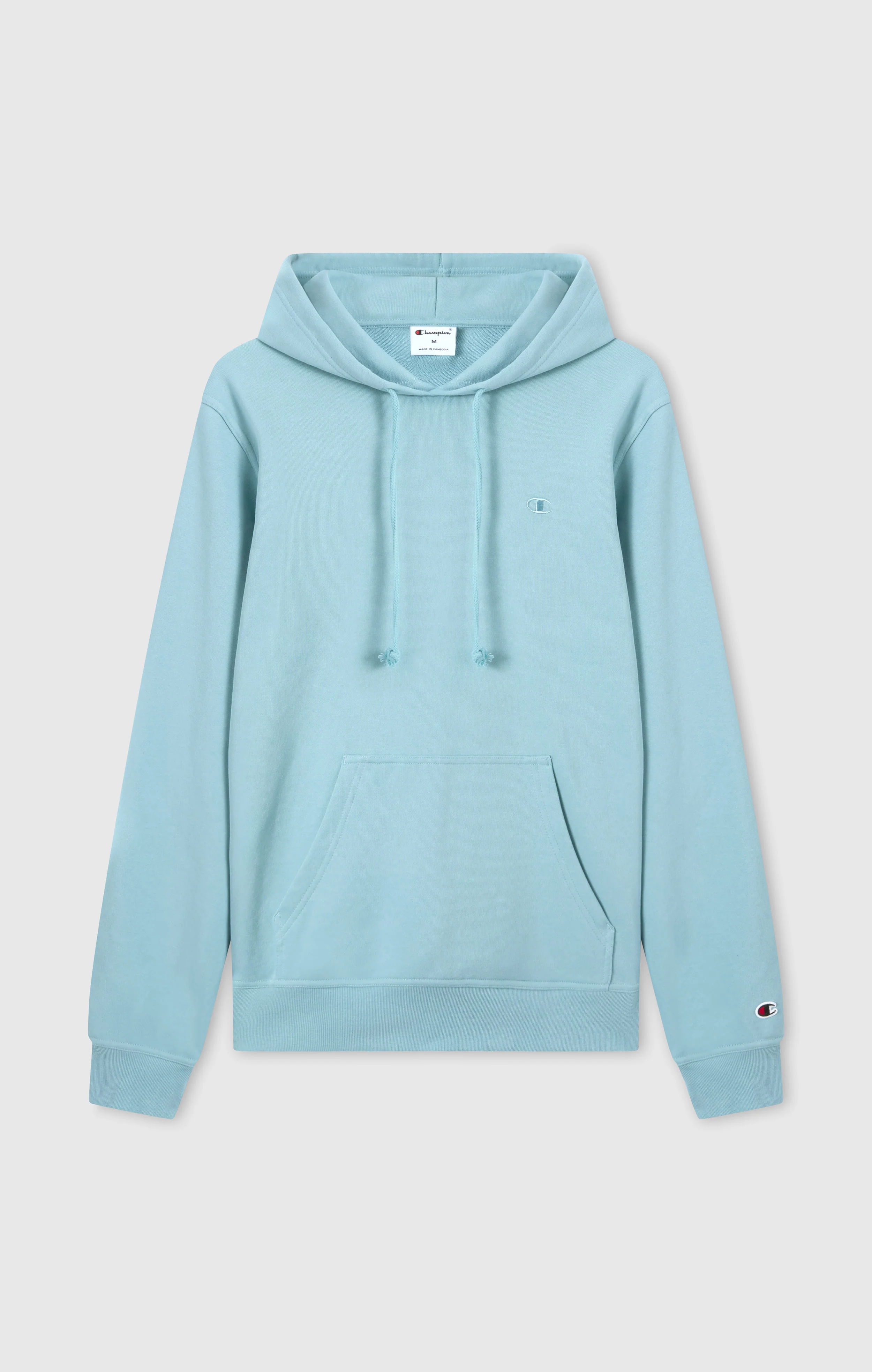 Men's Lightweight Hoodie with Embroidered C Logo Icons - Image 5