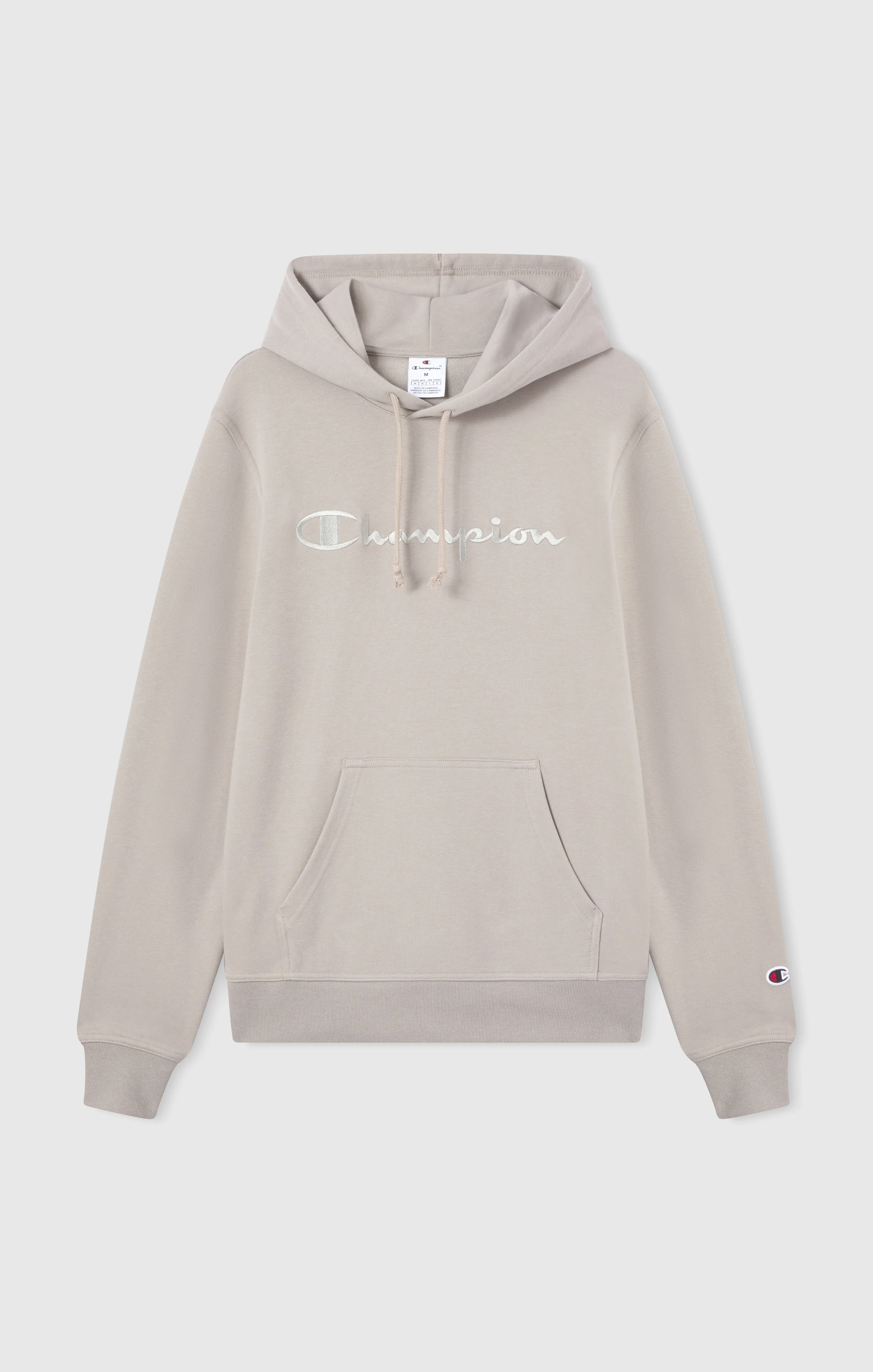 Men's Lightweight Hoodie with Embroidered Logo Icons - Image 5