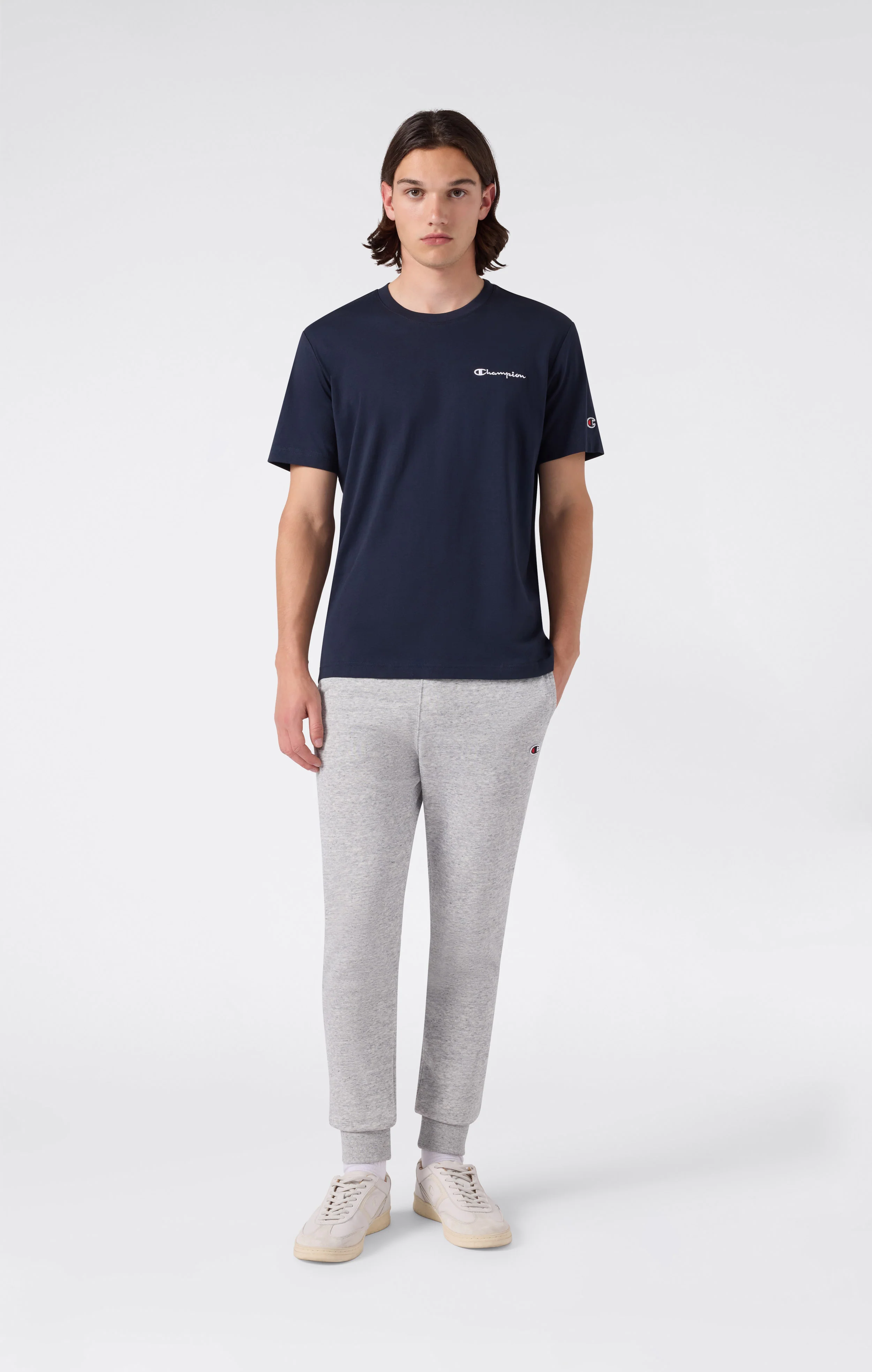 Men's Lightweight Slim Fit Jogger Sweatpants with Ribbed Cuffs - Image 2