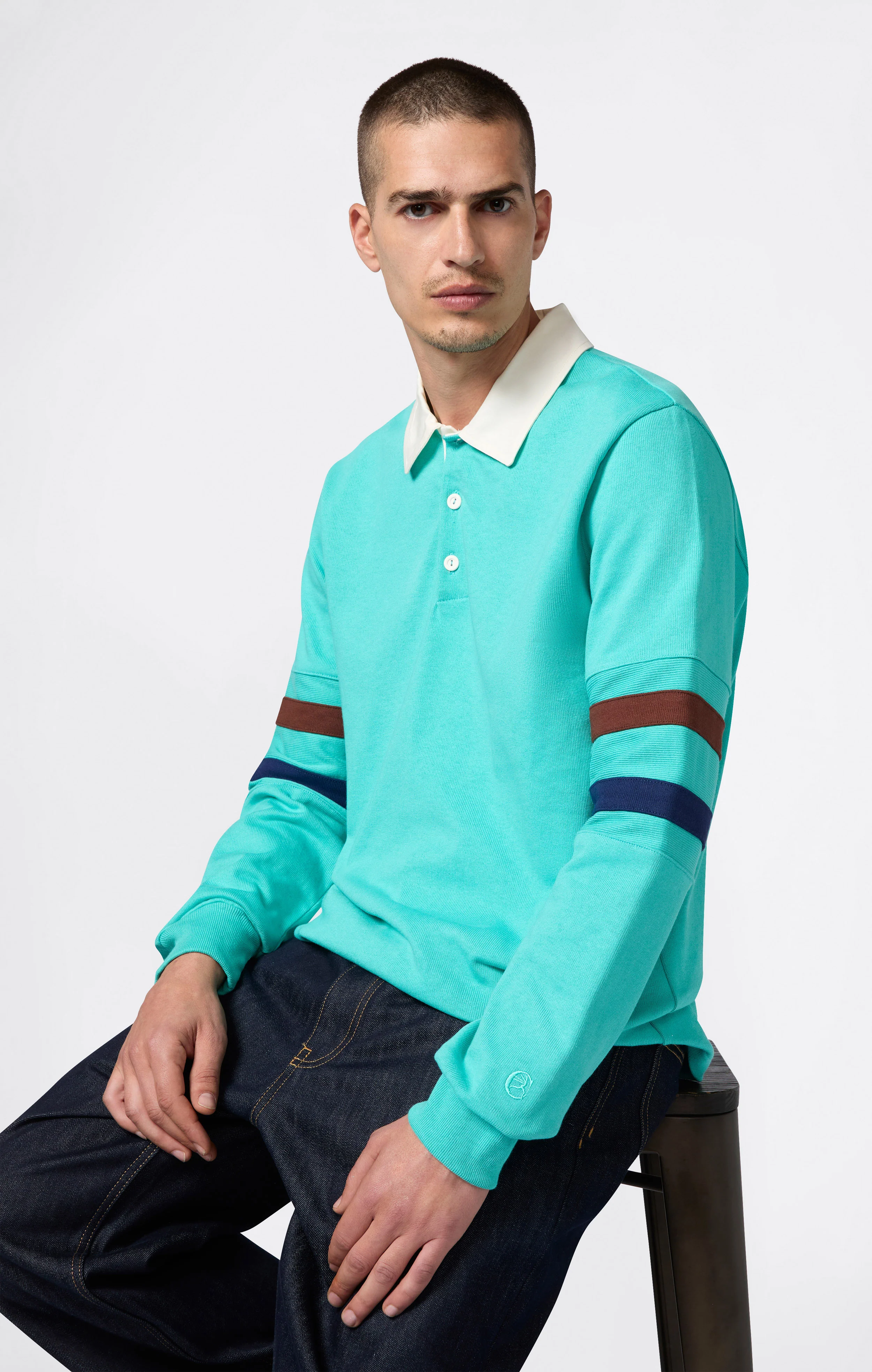 Men’s Long Sleeve Polo Index & Archives Island Trees