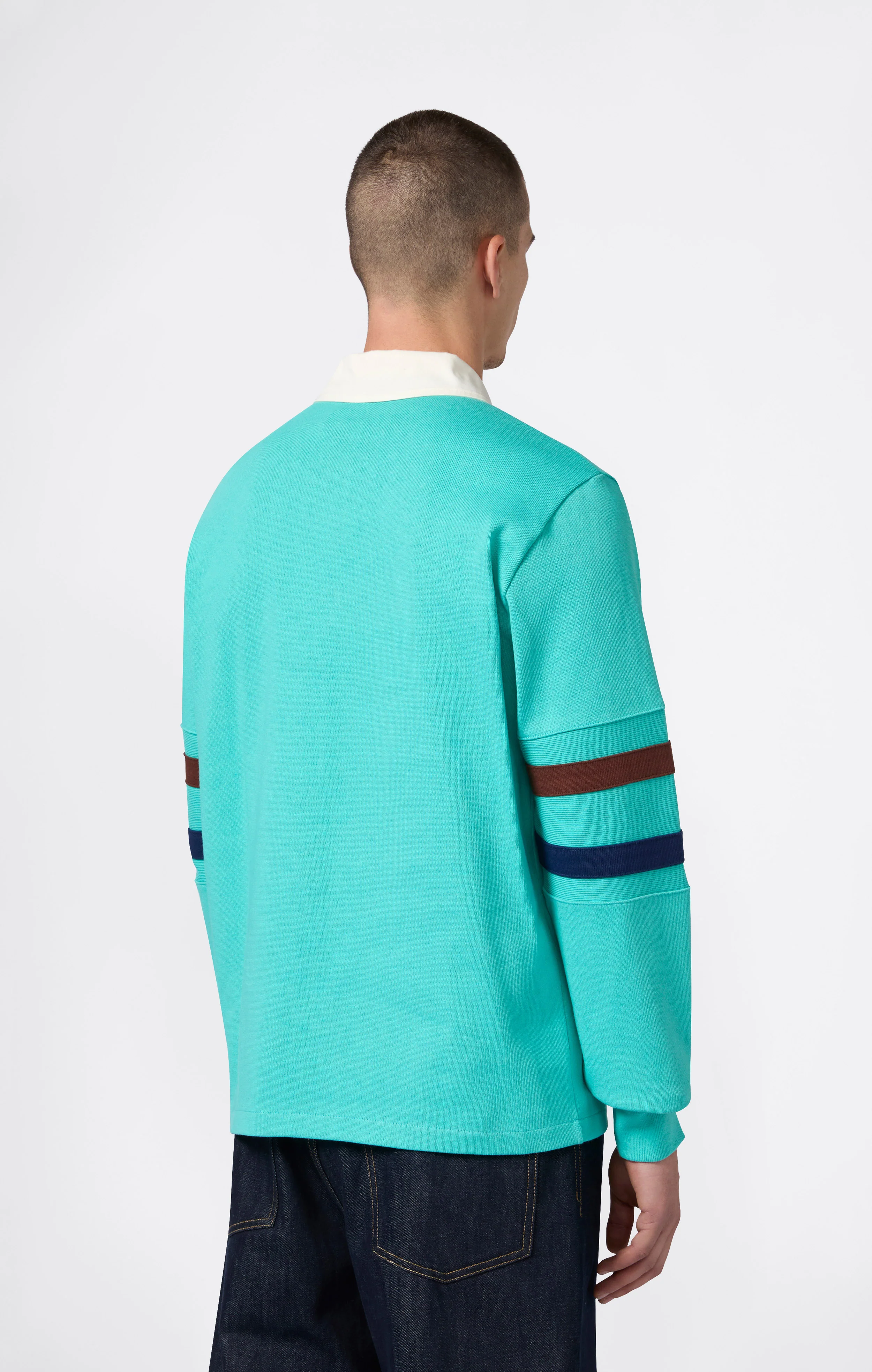 Men’s Long Sleeve Polo Index & Archives Island Trees - Image 4